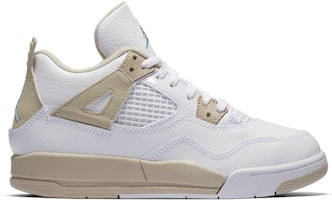 (Preschool) Air Jordan 4 Retro 2017 'Linen' 487725-118-1