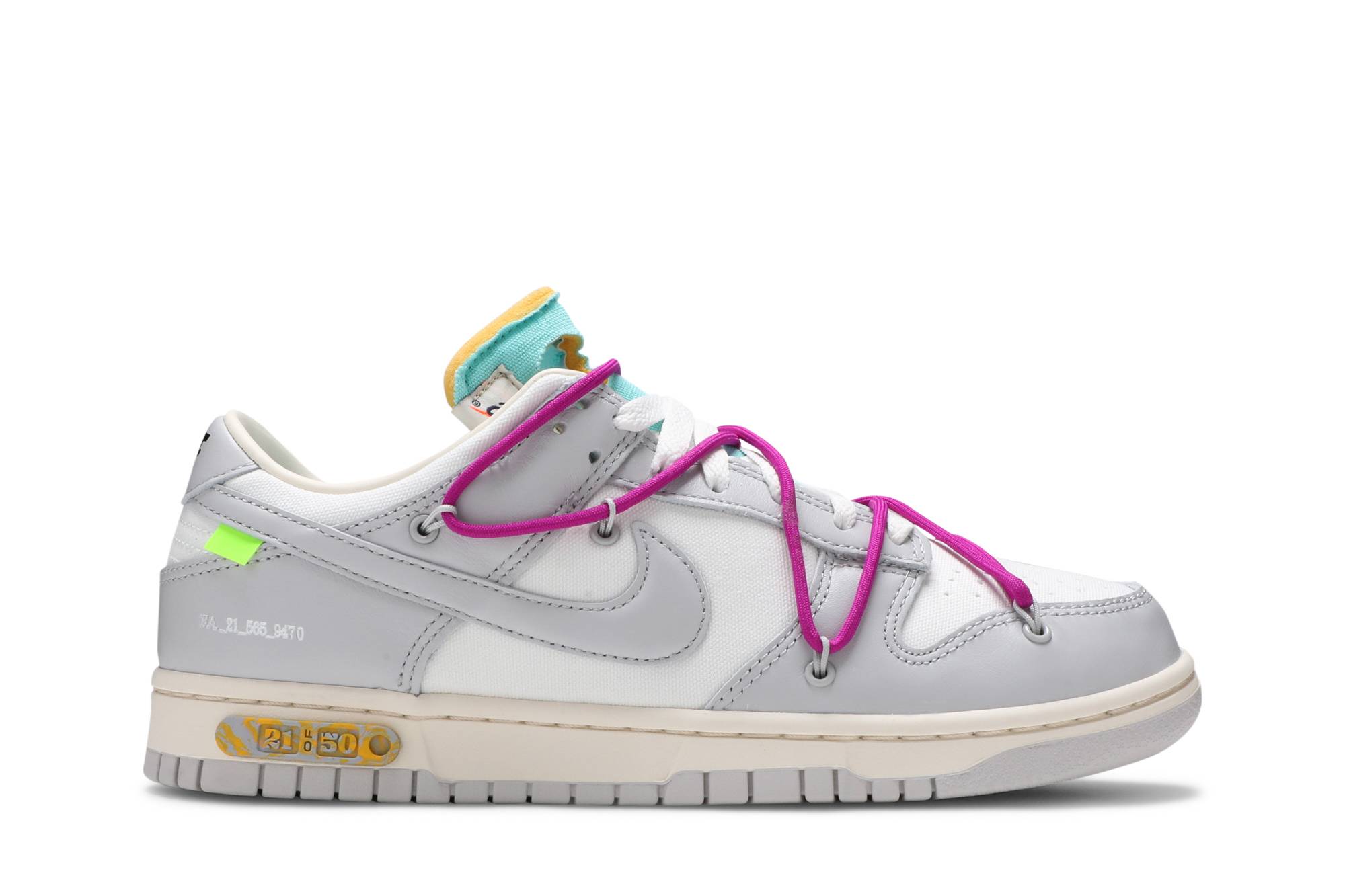 Off-White x Nike Dunk Low 'Dear Summer - 21 of 50' DM1602-100-49