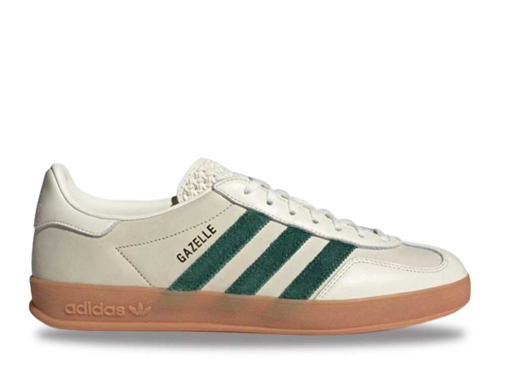 adidas Gazelle Indoor 'Off White/Dark Green/Footwear White' ID2567-1