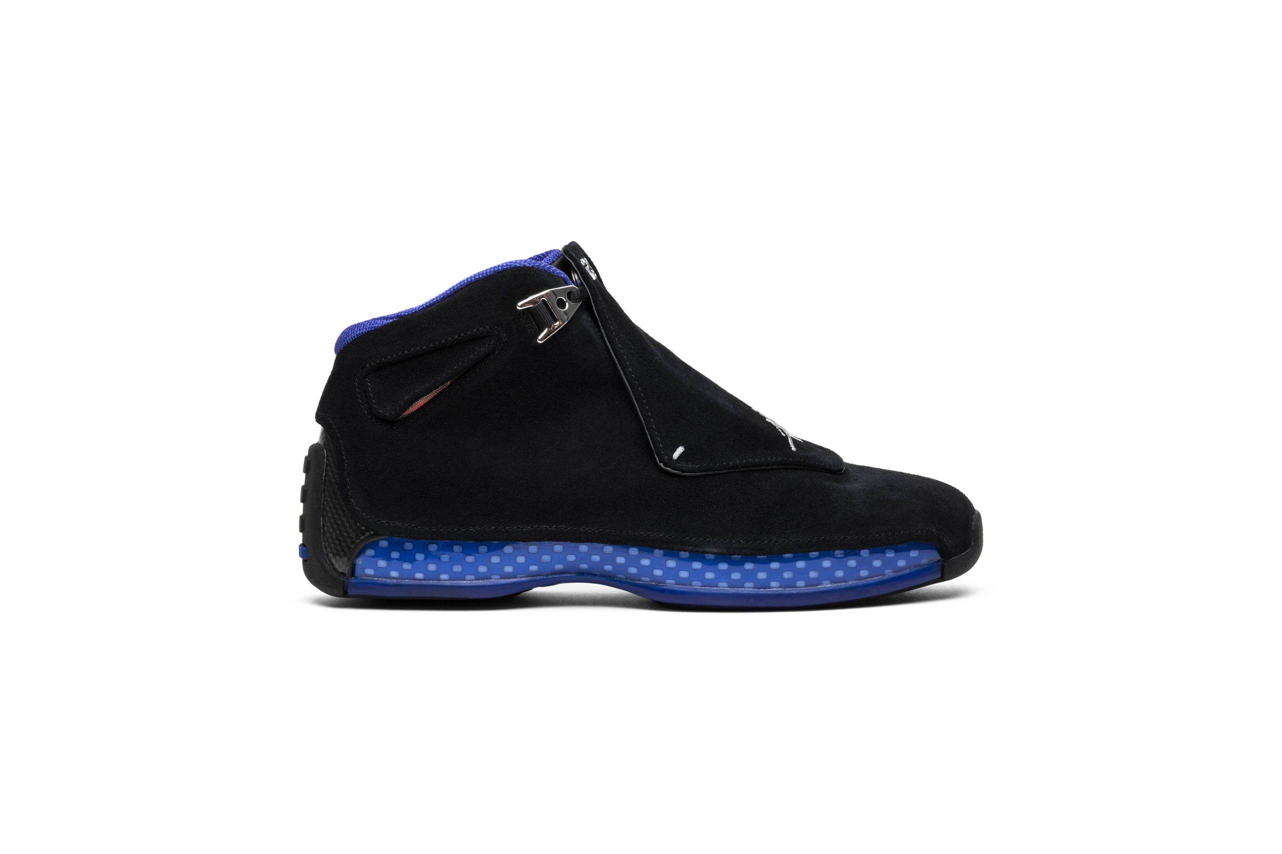 Air Jordan 18 Retro 'Black Sport Royal' 2018 AA2494-007-8