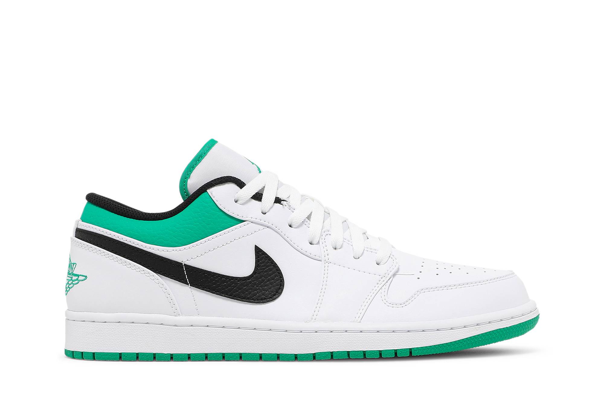 Air Jordan 1 Low 'White Lucky Green' 553558-129-8