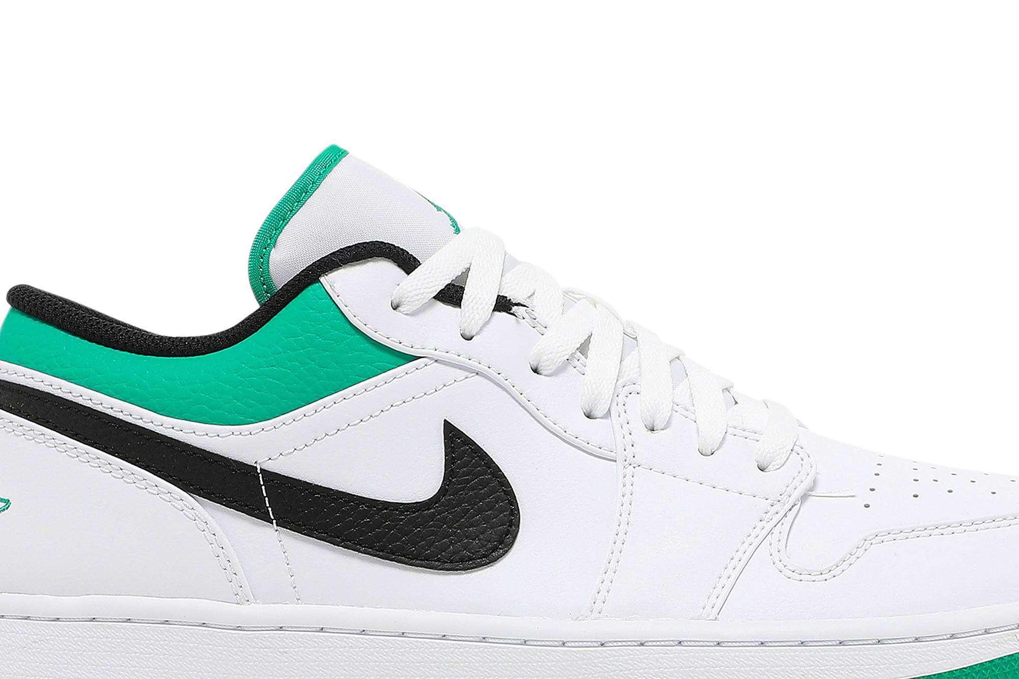 Air Jordan 1 Low 'White Lucky Green' 553558-129-7