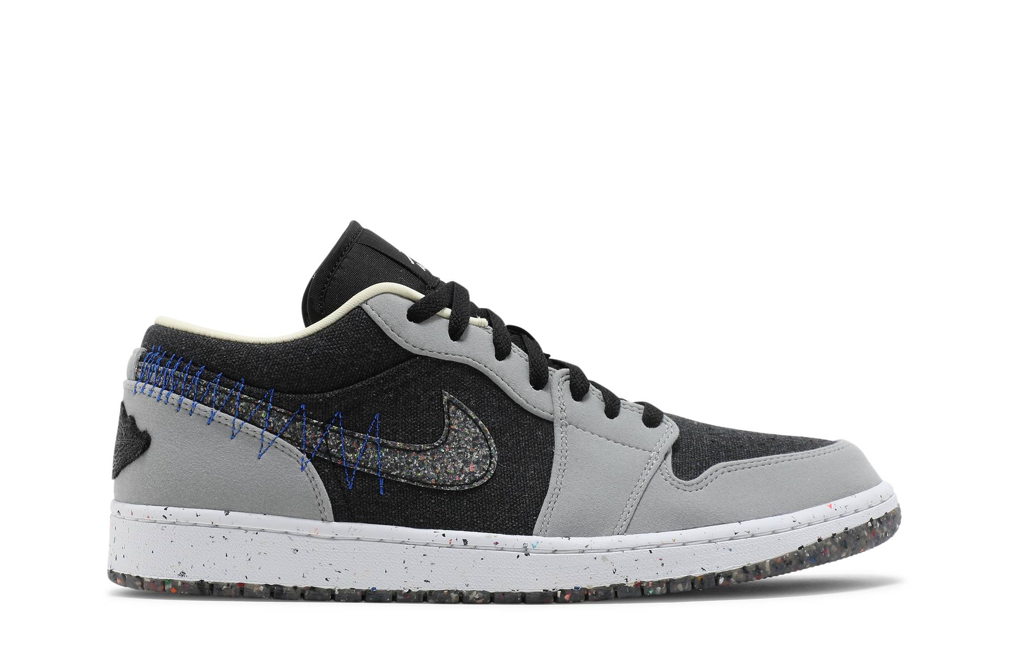 Air Jordan 1 Low Crater 'Black Grey' DM4657-001-8