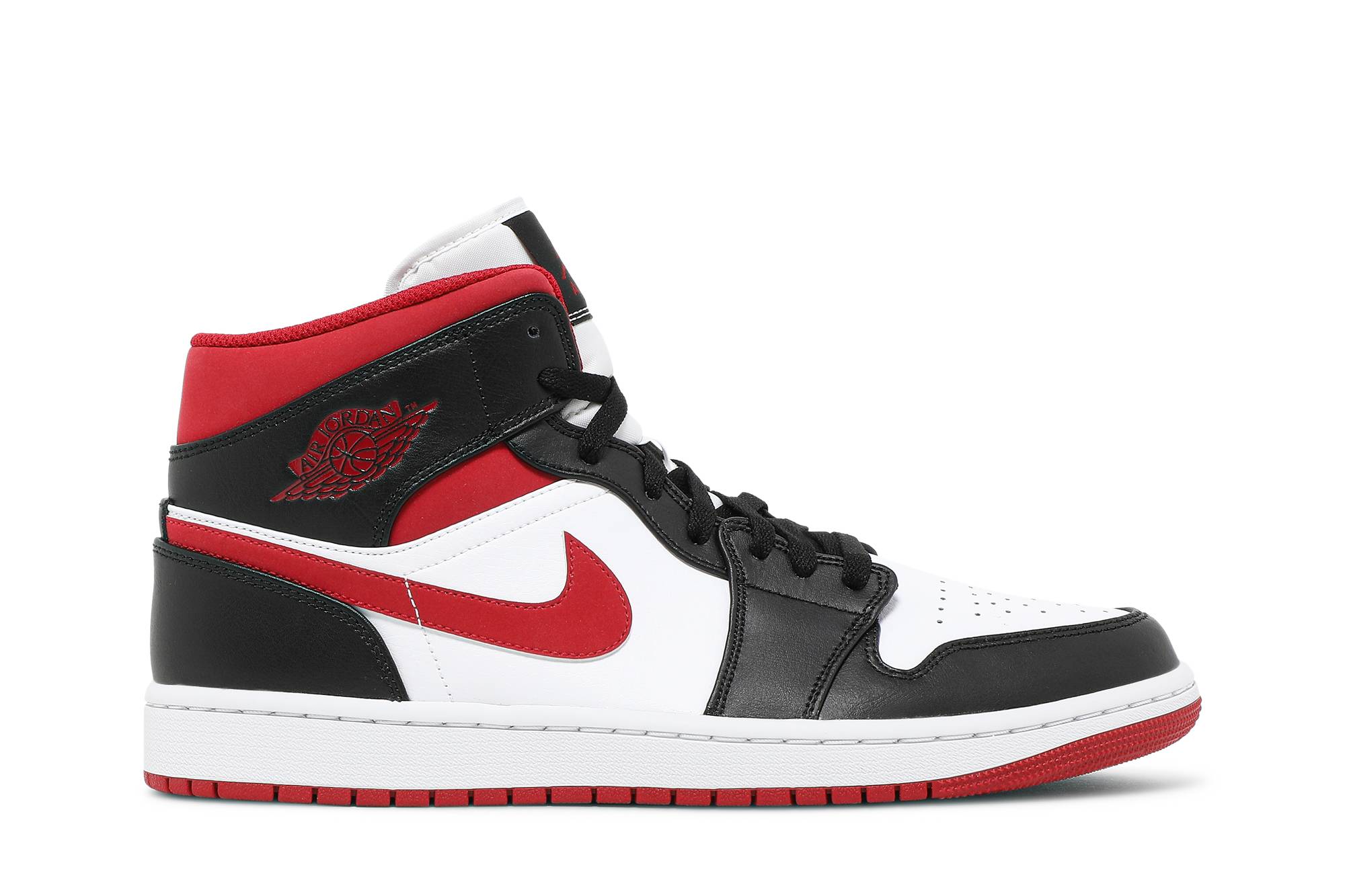 Air Jordan 1 Mid 'Black Gym Red' 554724-122-8