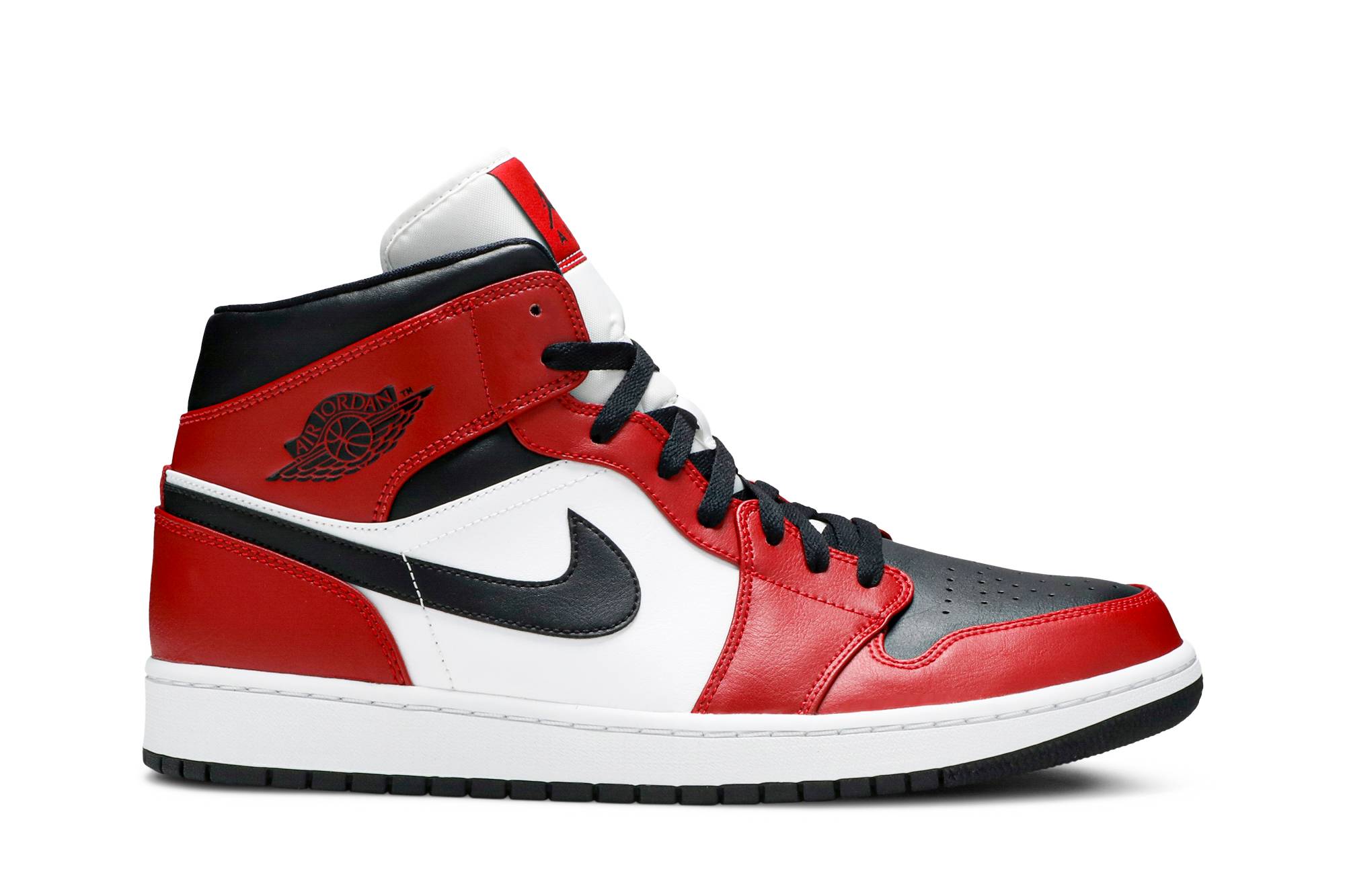 Air Jordan 1 Mid 'Chicago Black Toe' 554724-069-8