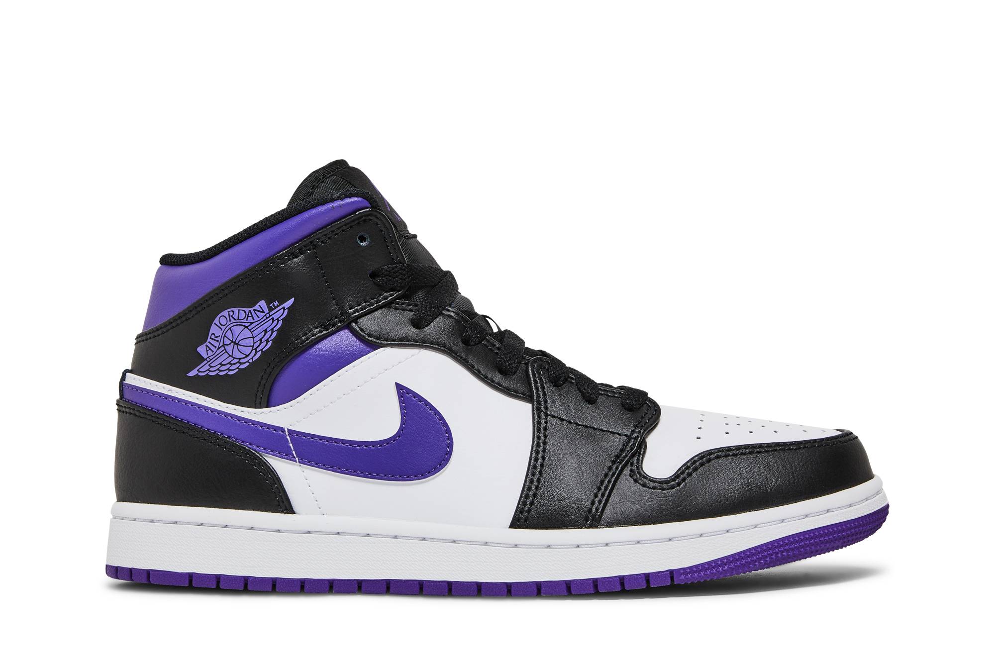 Air Jordan 1 Mid 'Court Purple' 554724-095-8