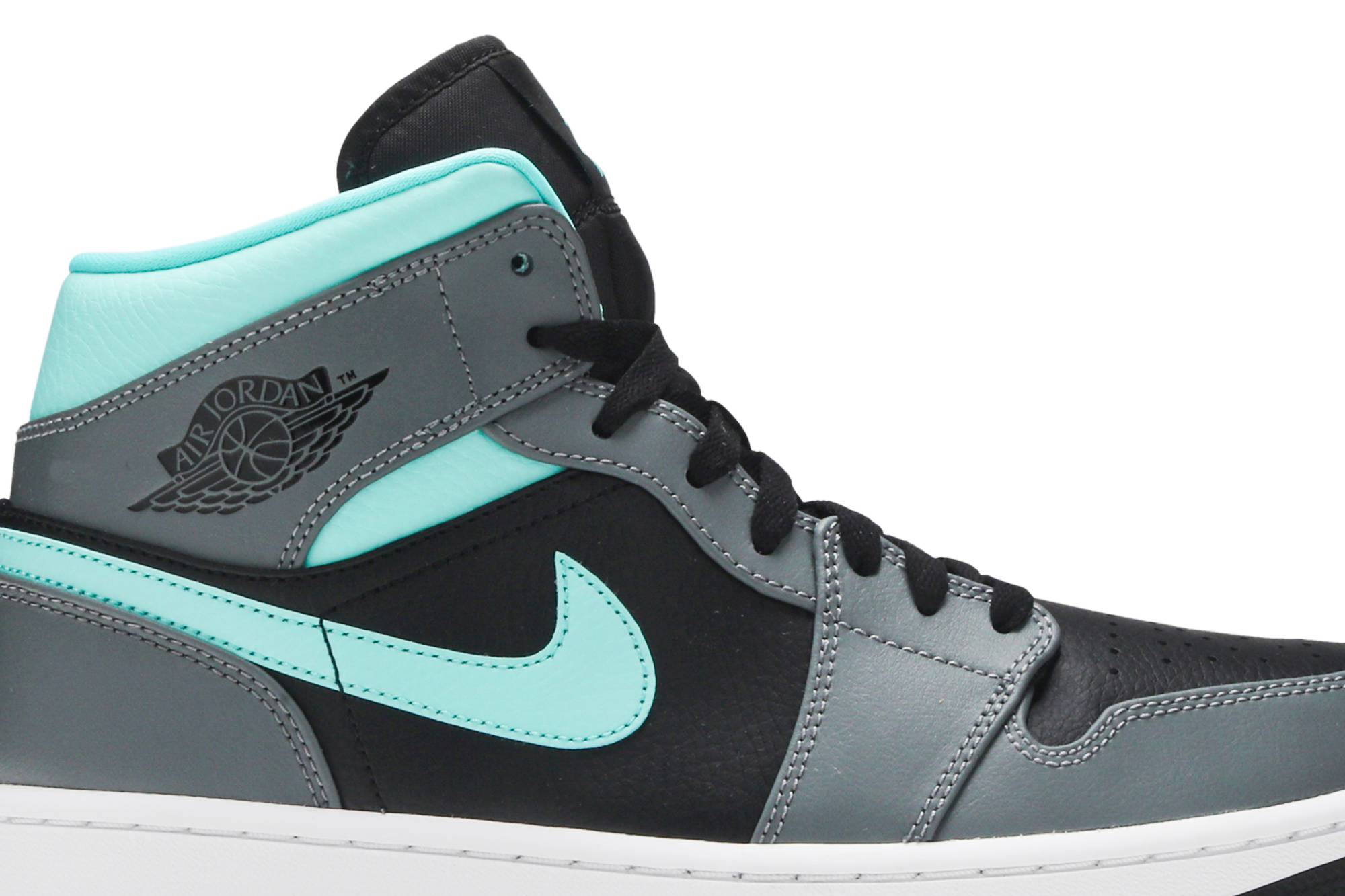 Air Jordan 1 Mid 'Grey Aqua' 554724-063-4