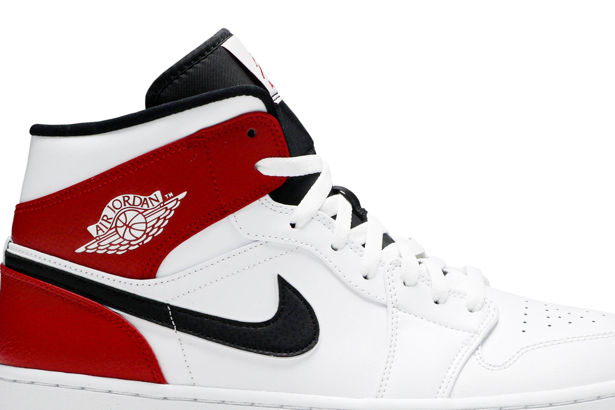 Air Jordan 1 Mid 'White Chicago' 554724-116-6