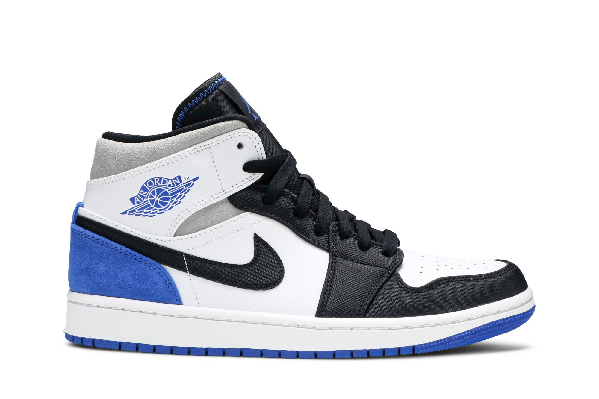 Air Jordan 1 Mid SE 'Royal Black Toe' 852542-102-8