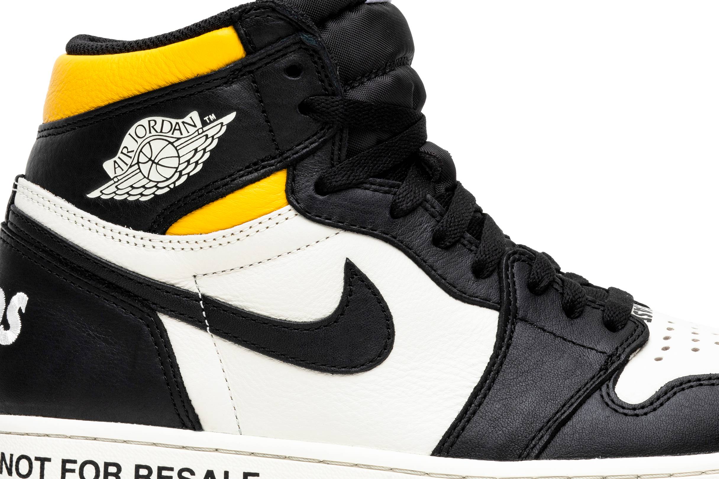 Air Jordan 1 Retro High OG 'Not For Resale Varsity Maize' 861428-107-6