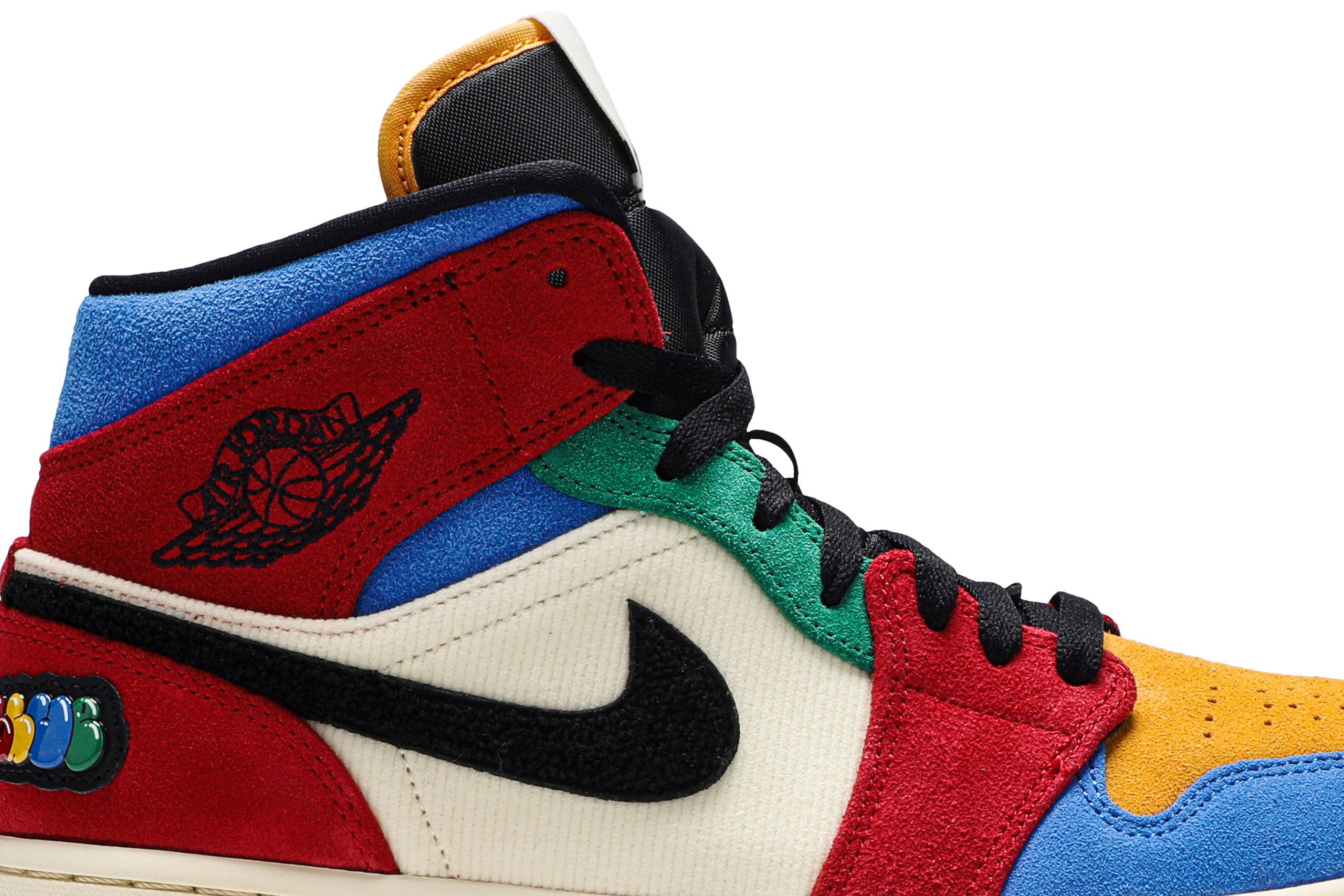 Blue The Great x Air Jordan 1 Mid 'Fearless' [also worn by MC Hotdog] CU2805-100-7