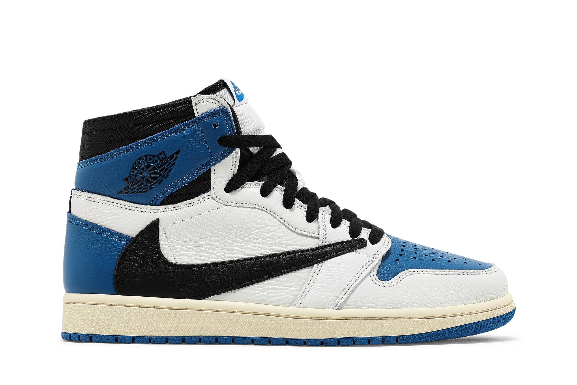 Fragment Design x Travis Scott x Air Jordan 1 Retro High 'Military Blue' DH3227-105-10