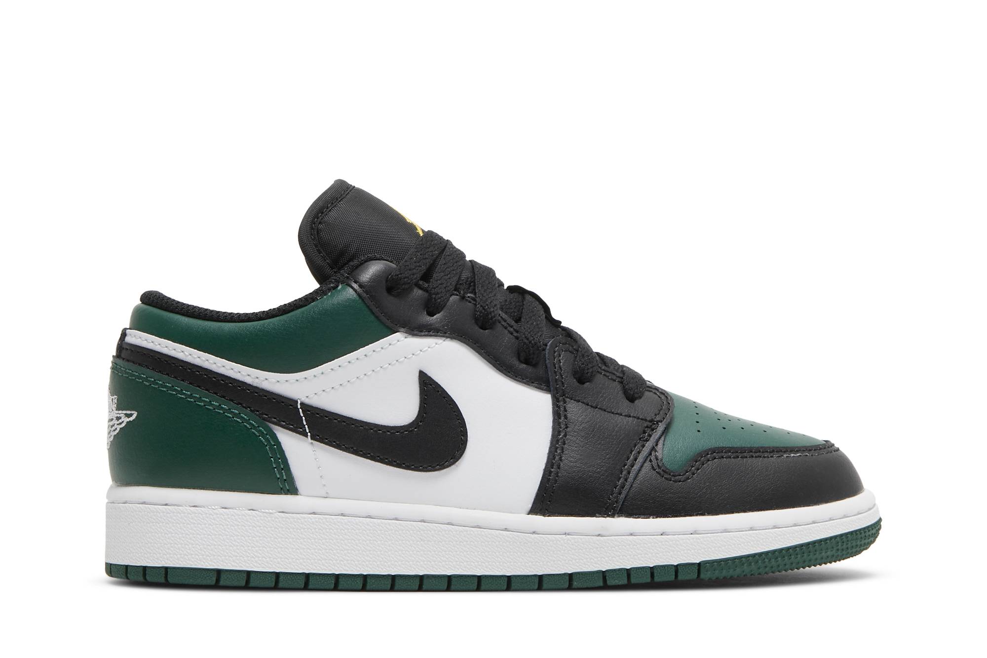 (Grade School) Air Jordan 1 Low 'Green Toe' 553560-371-8