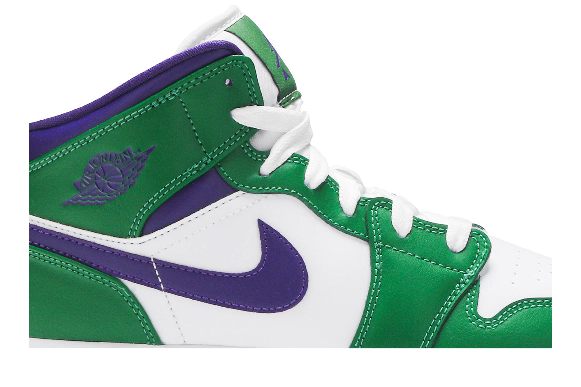 (Grade School) Air Jordan 1 Mid 'Hulk' 554725-300-6