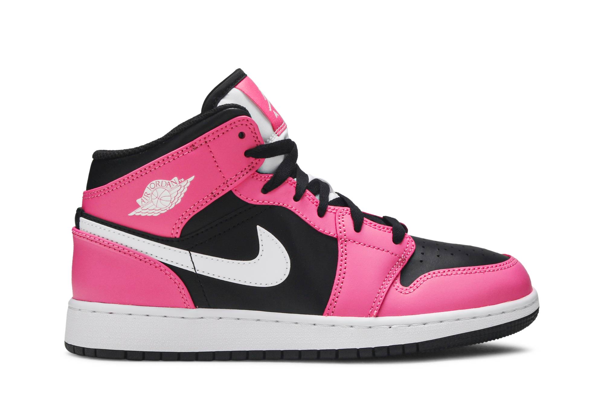 (Grade School) Air Jordan 1 Mid 'Pinksicle' 555112-002-8