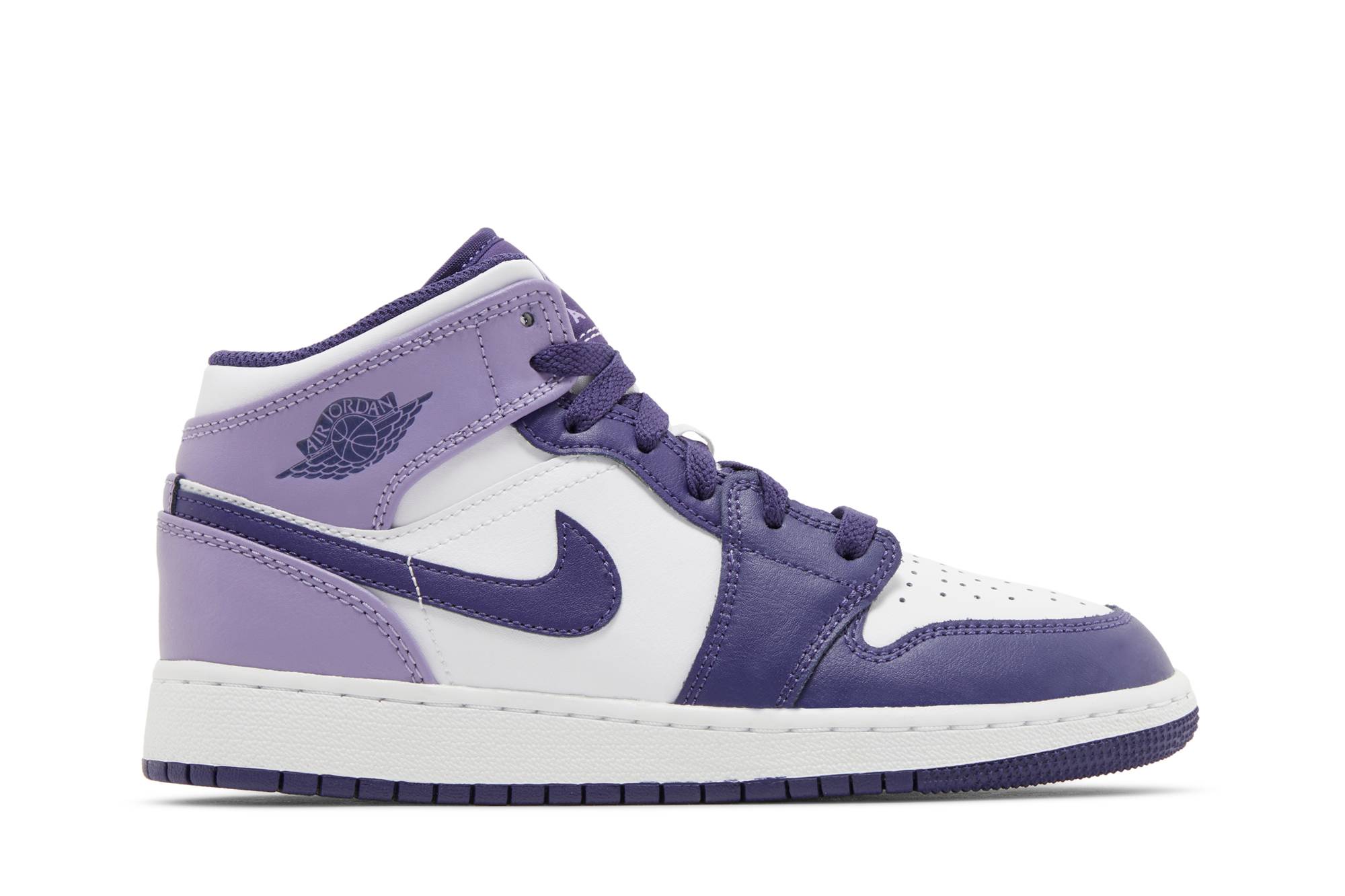 (Grade School) Air Jordan 1 Mid 'Sky J Purple' DQ8423-515-8