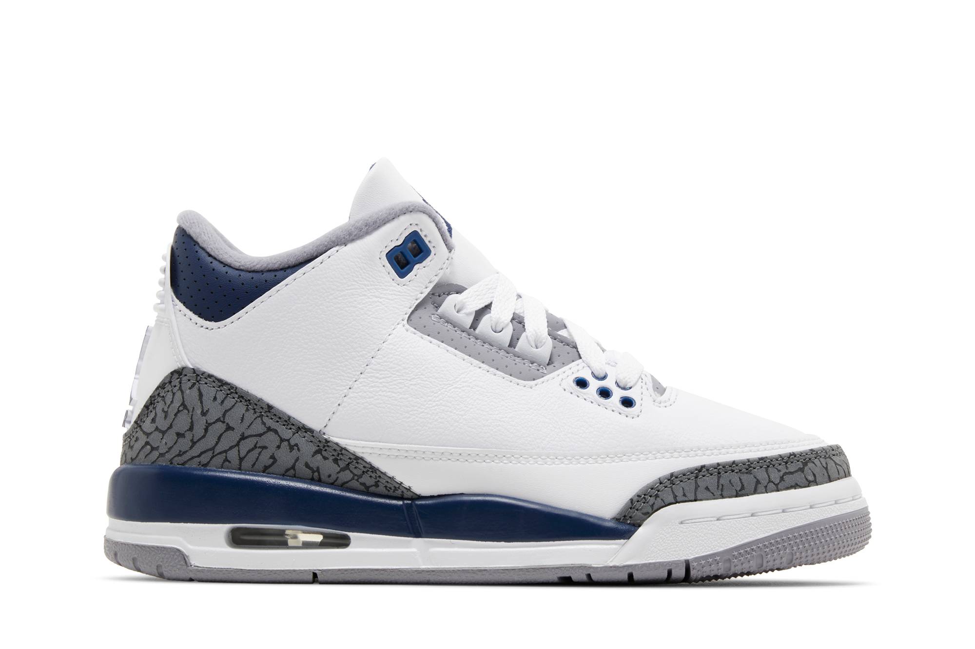 (Grade School) Air Jordan 3 Retro 'Midnight Navy' DM0967-140-7