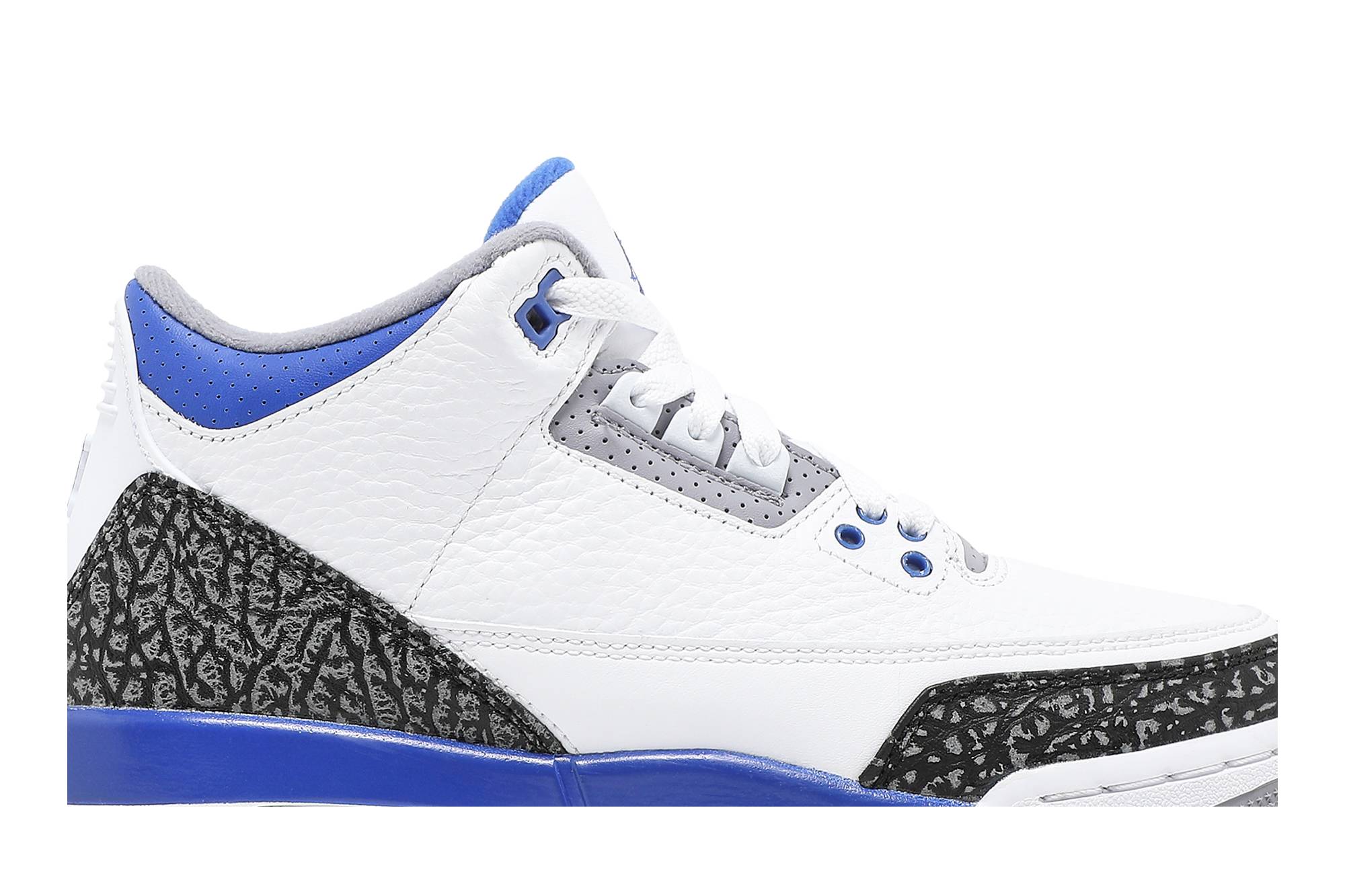 (Grade School) Air Jordan 3 Retro 'Racer Blue' 398614-145-5