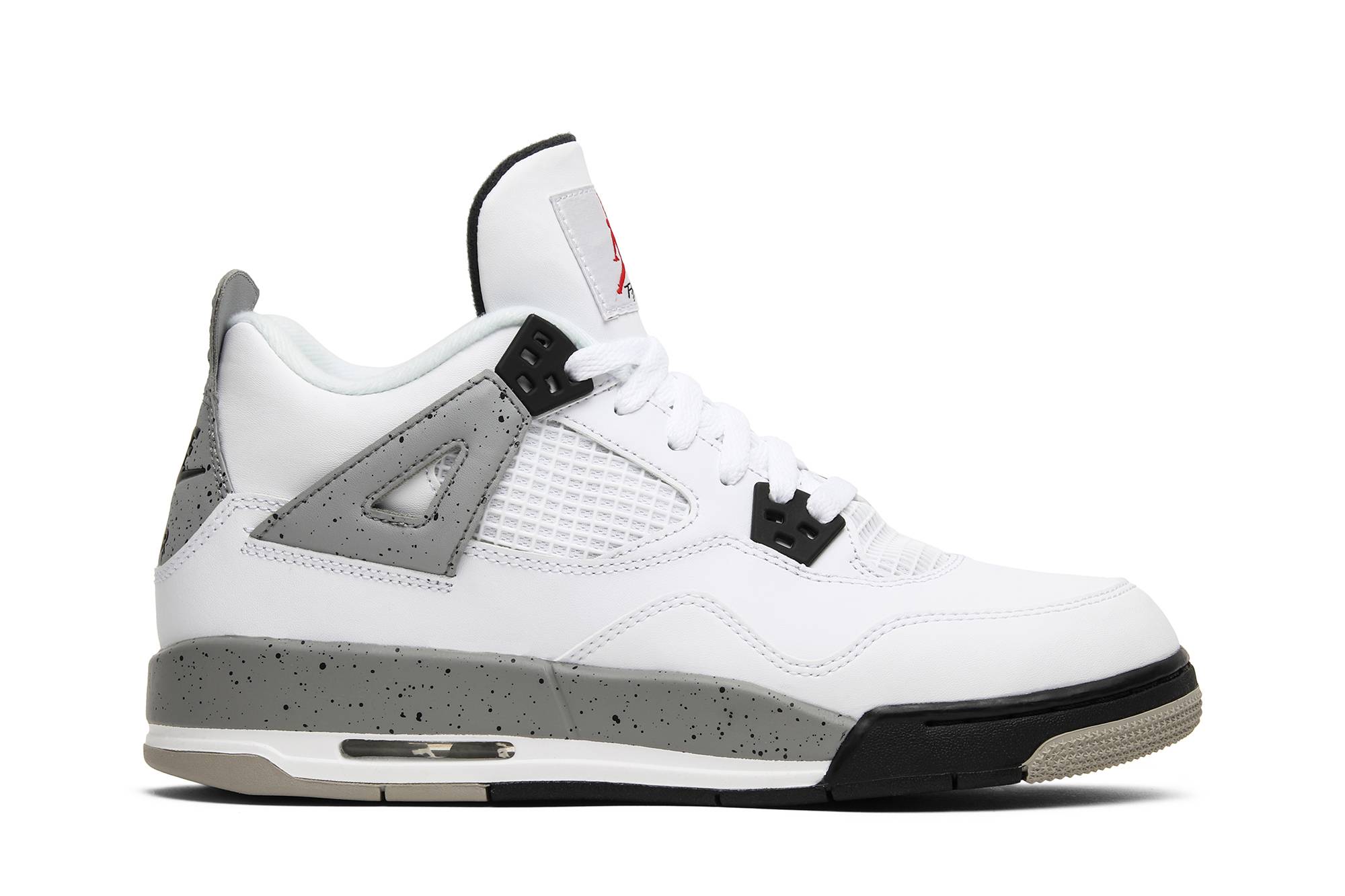 (Grade School) Air Jordan 4 Retro OG BG 2016 'White Cement' 836016-192-8