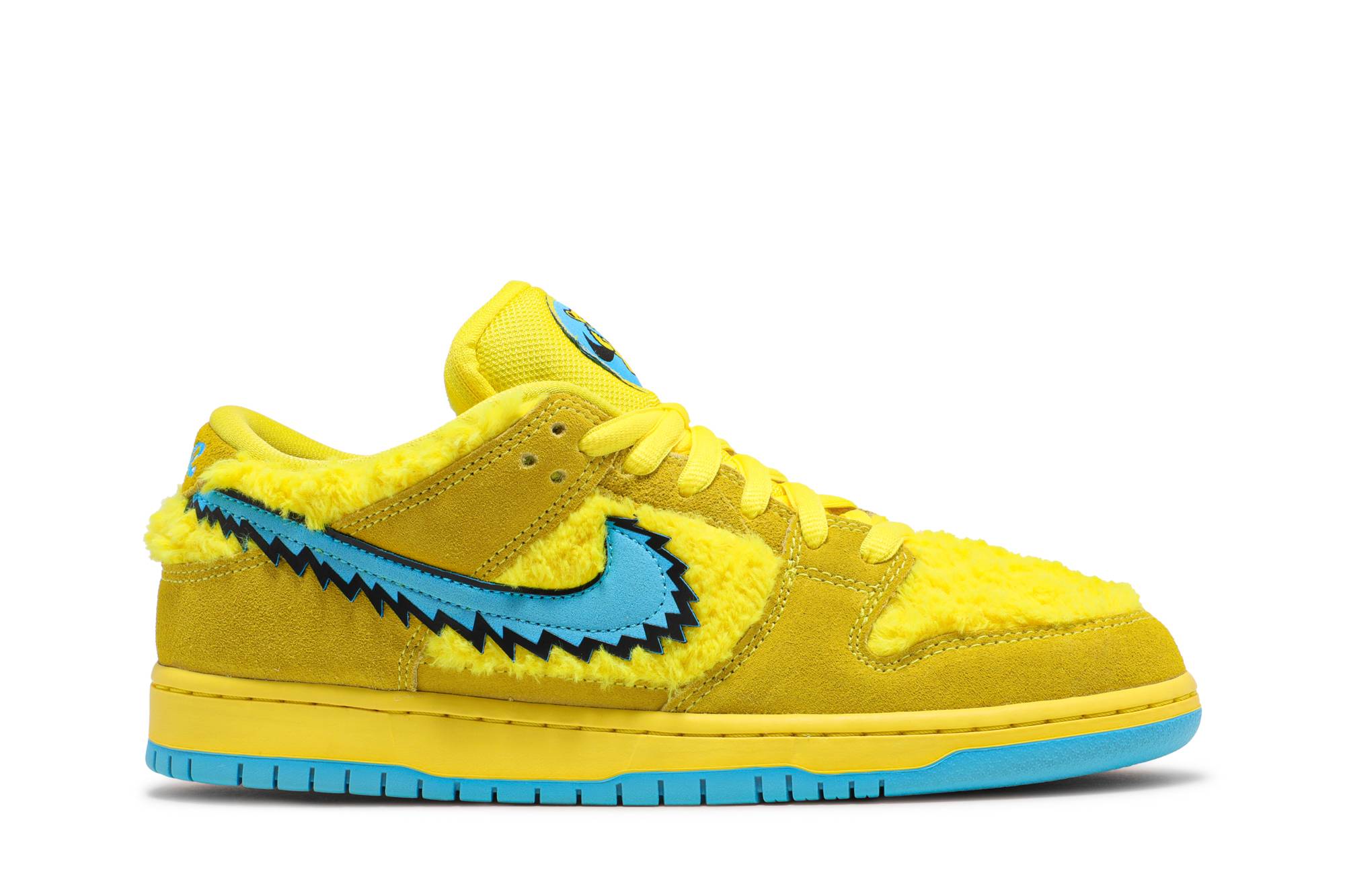 Grateful Dead x Nike SB Dunk Low 'Yellow Bear' [also worn by Jay Chou] CJ5378-700-8