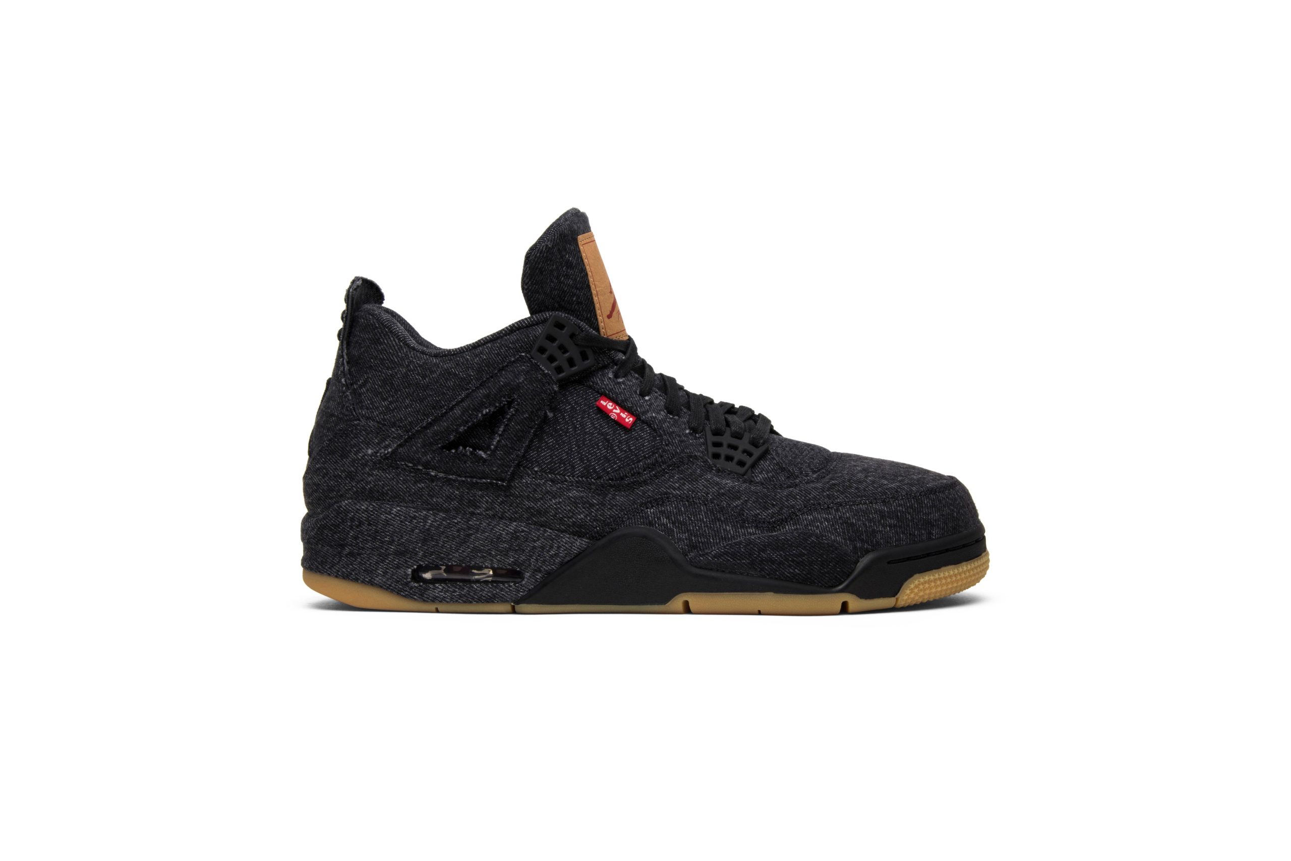 Levi's x Air Jordan 4 Retro 'Black Denim' (Blank Tag) AO2571-001-8