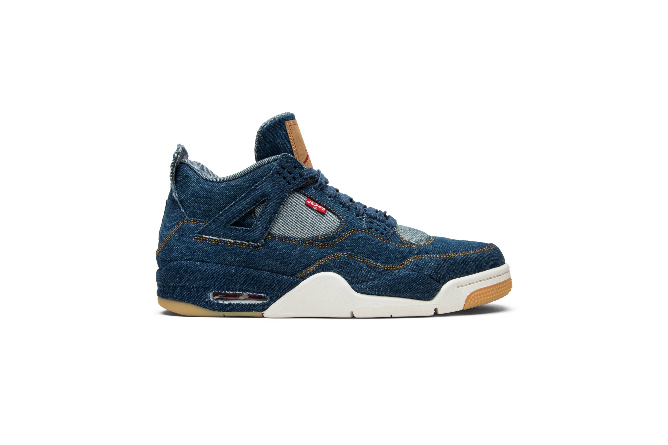 Levi's x Air Jordan 4 Retro 'Denim' [also worn by Jay Chou] AO2571-401-8