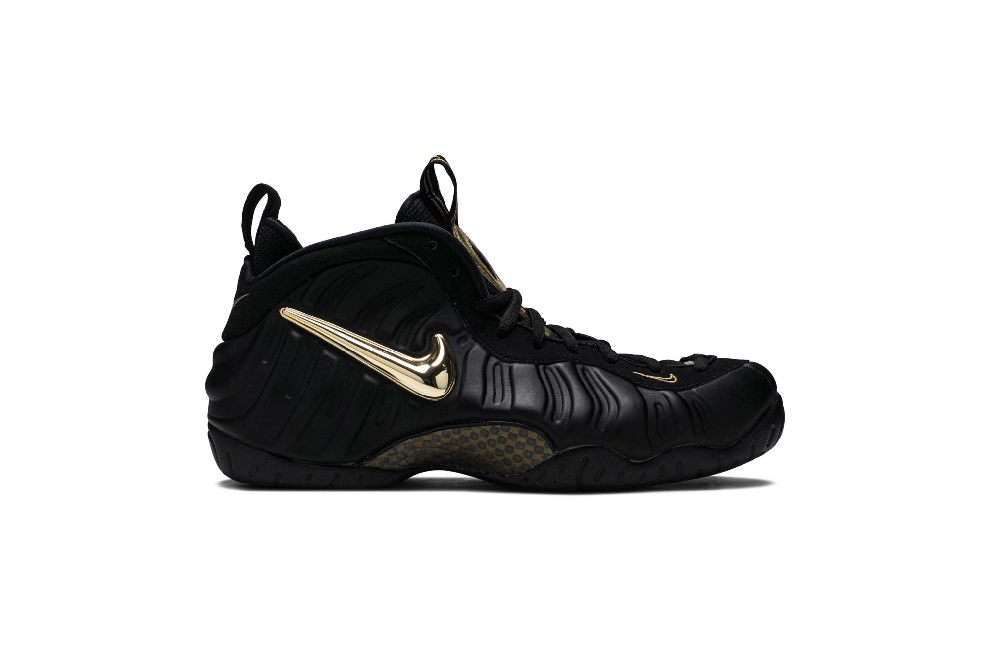 Nike Air Foamposite Pro 'Black Metallic Gold' 624041-009-7