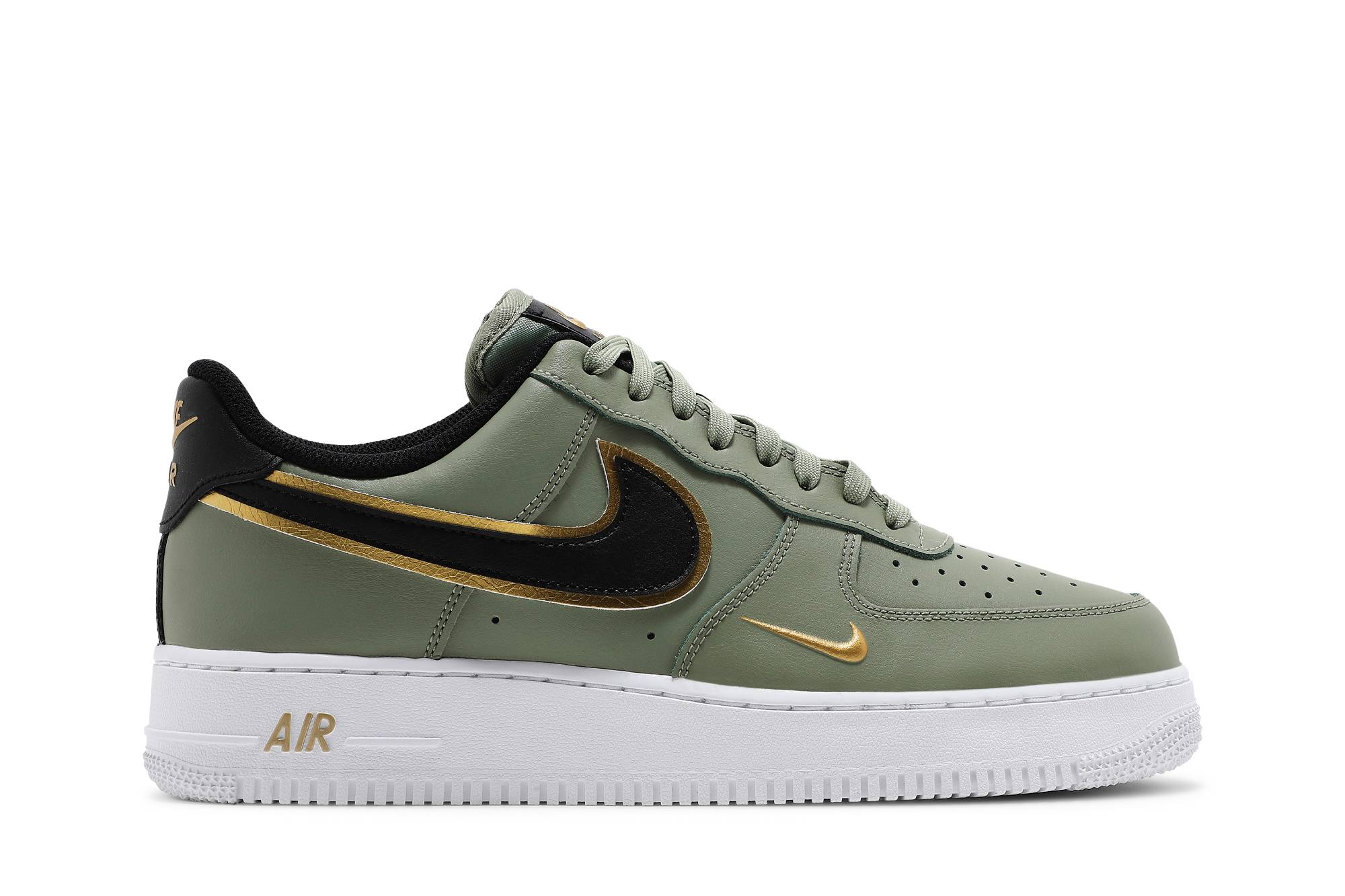 Nike Air Force 1 '07 LV8 'Metallic Swoosh Pack - Oil Green' DA8481-300-7