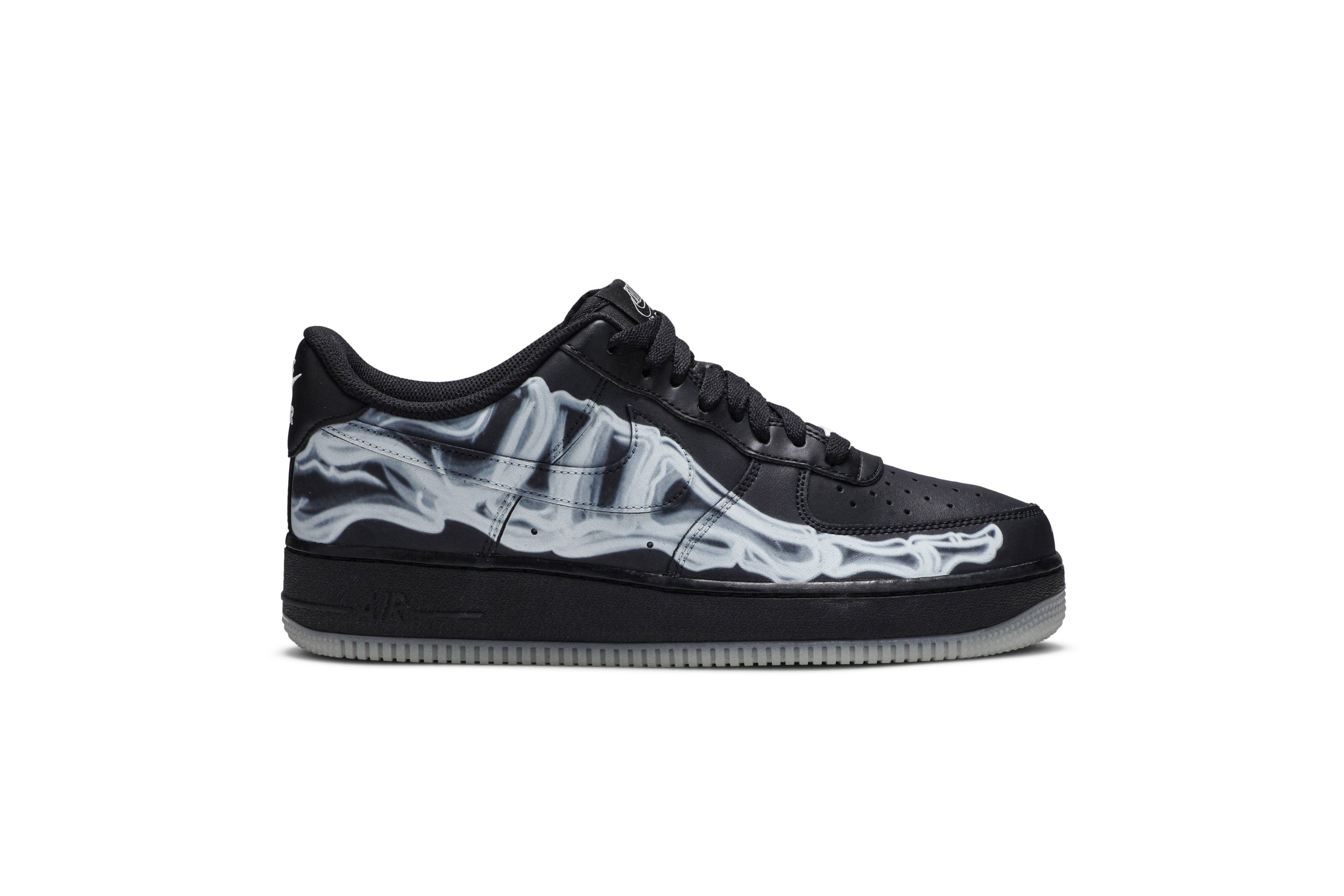 Nike Air Force 1 '07 QS 'Black Skeleton' BQ7541-001-8