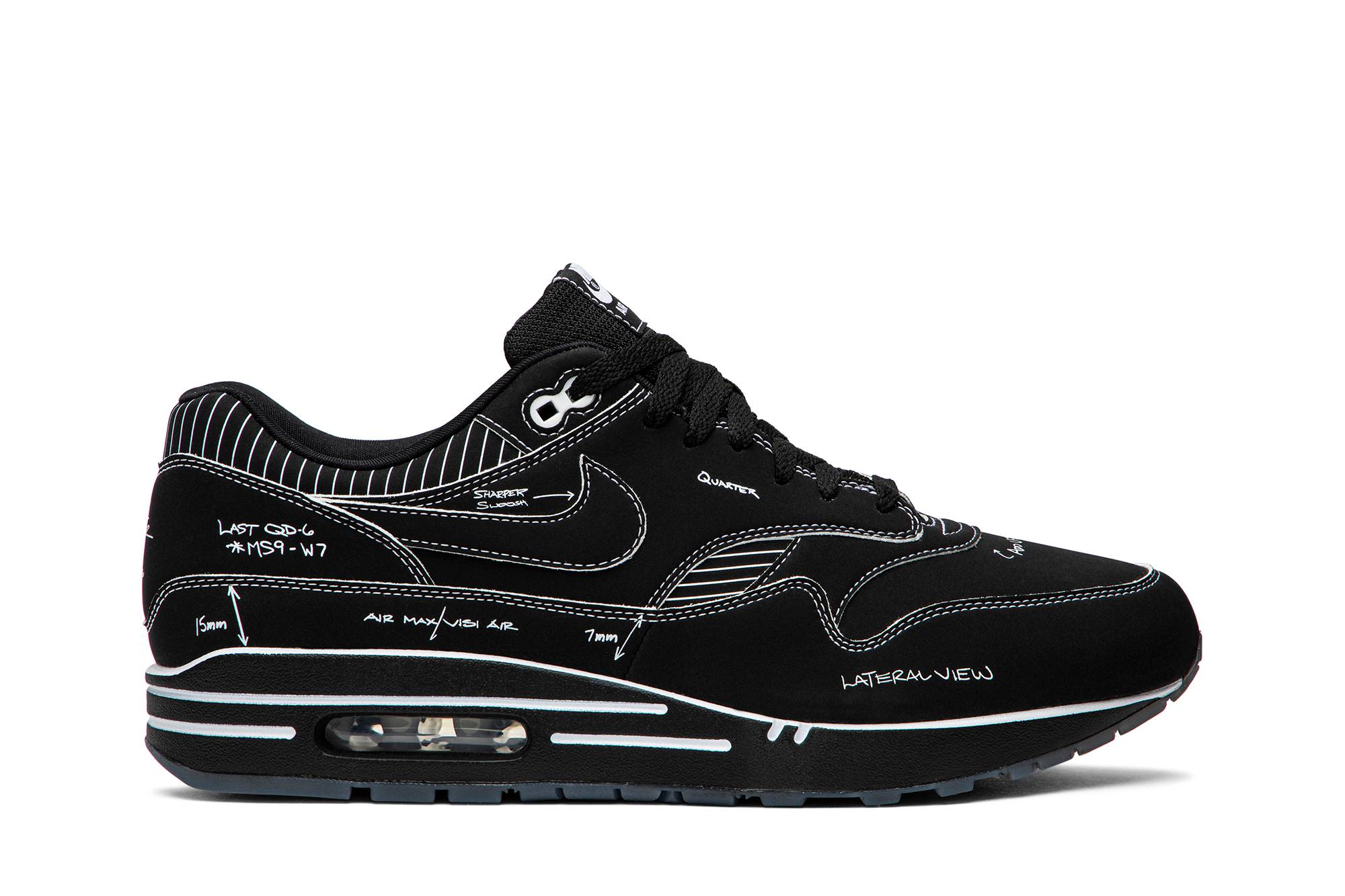 Nike Air Max 1 'Tinker Sketch to Shelf - Black Schematic' CJ4286-001-8