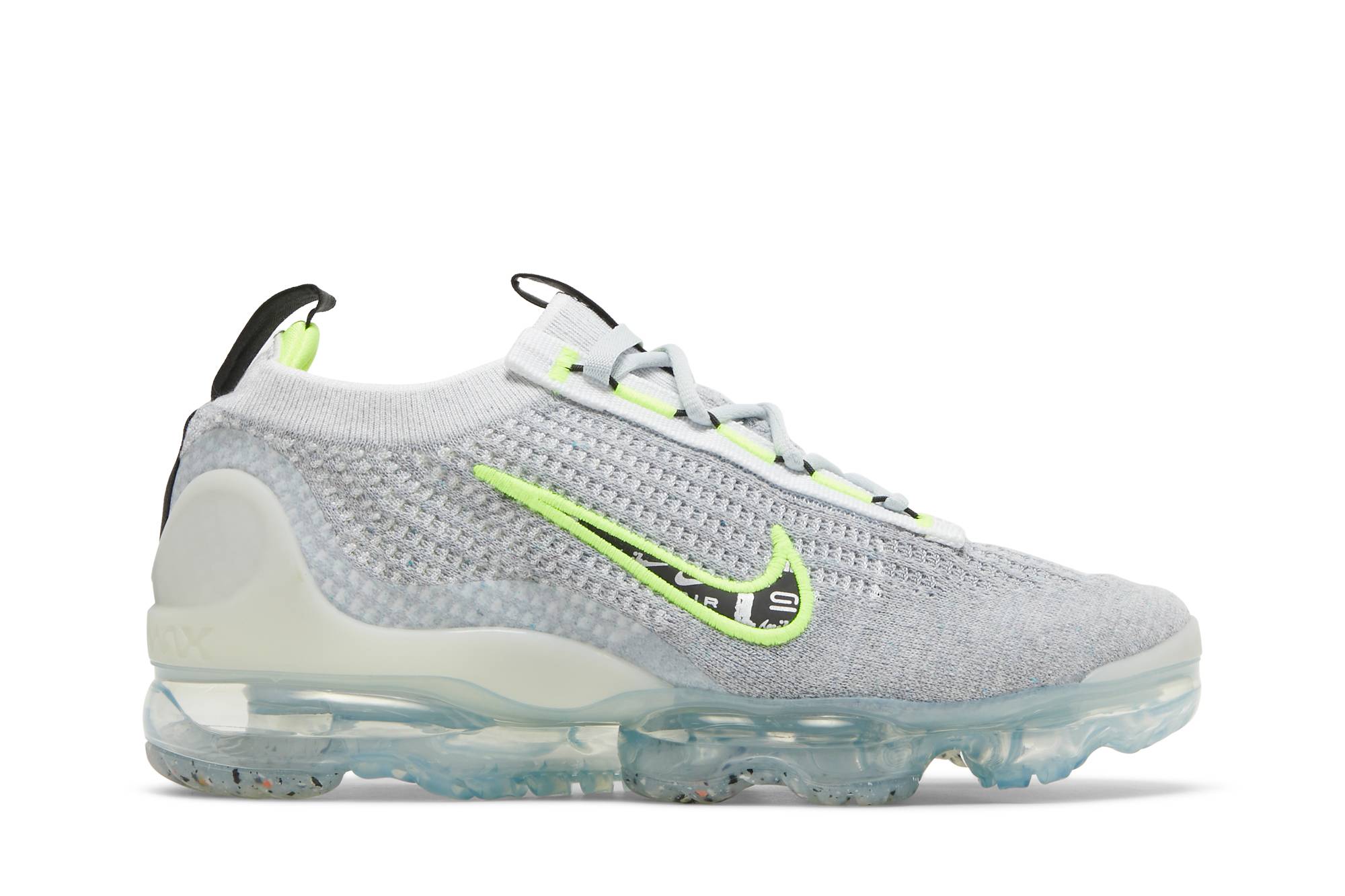 Nike Air VaporMax 2021 FK 'Wolf Grey White Volt' DH4085-001-8