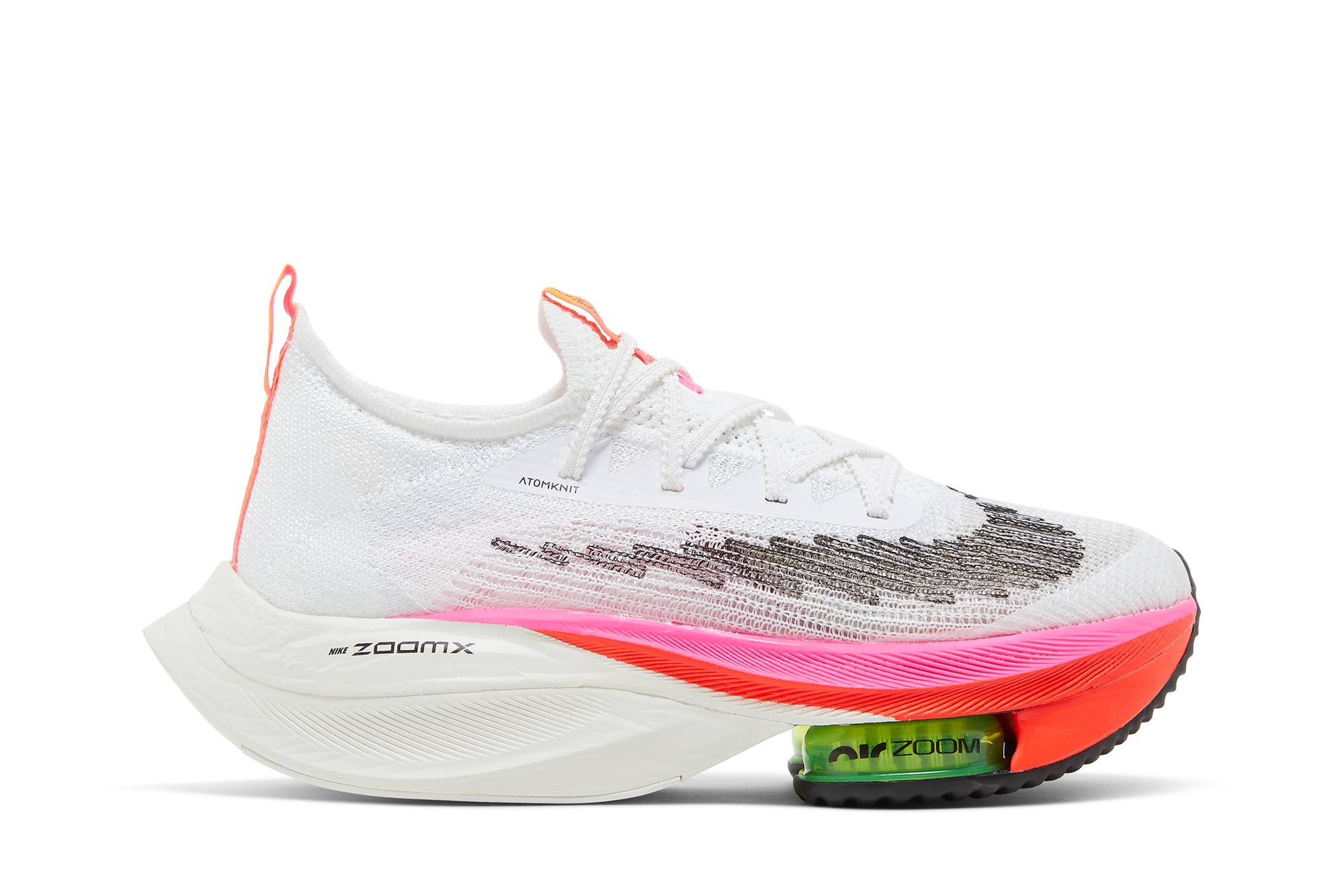 Nike Air Zoom Alphafly Next% Flyknit 'White Pink' DJ5455-100-8