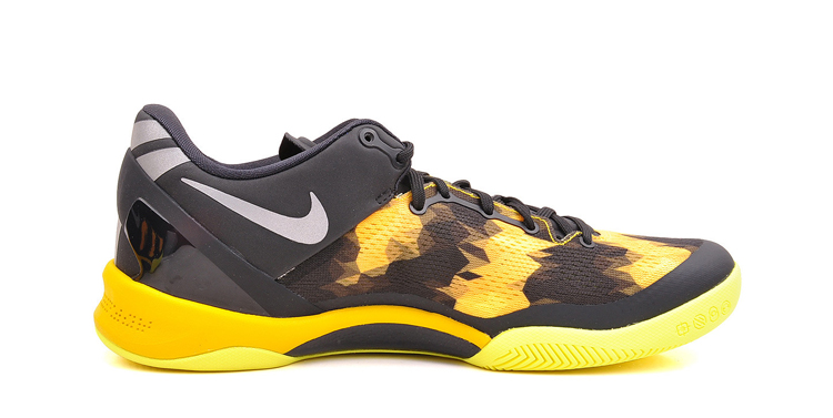 Nike Kobe 8 XDR 'Black Yellow' 555286-077-3