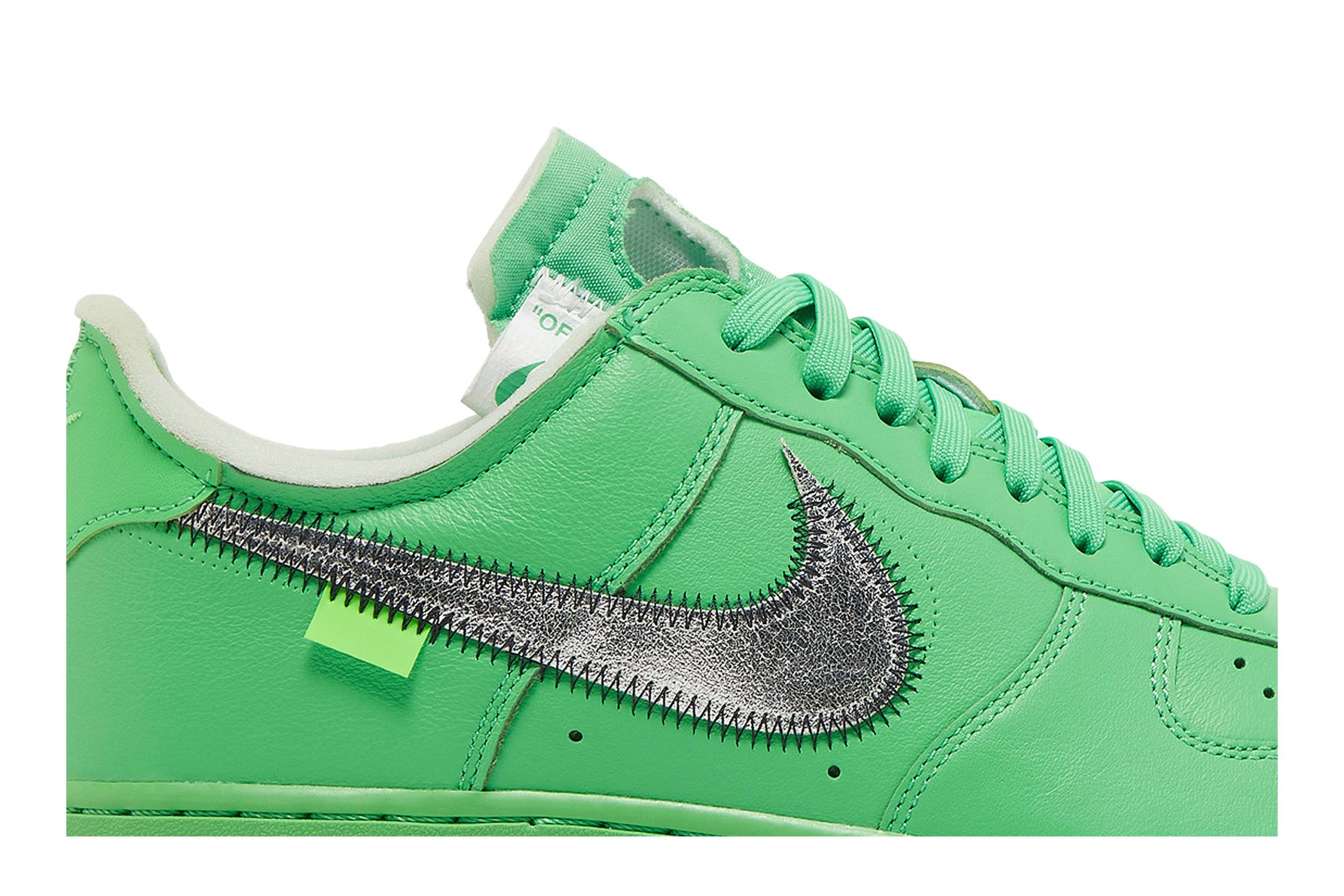 Off-White x Nike Air Force 1 Low 'Green' DX1419-300-10