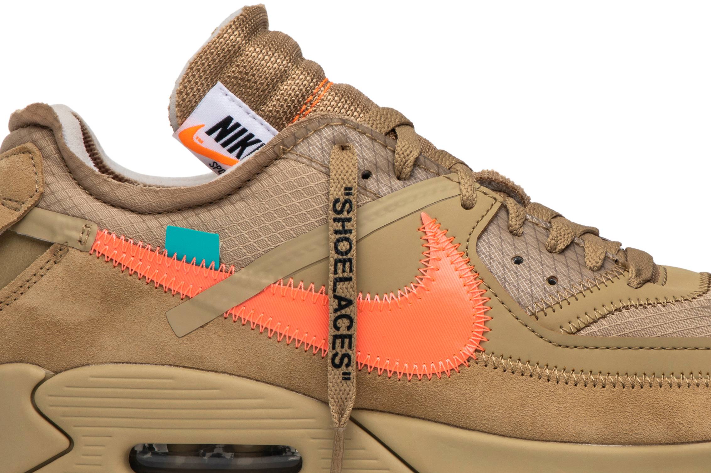 Off-White x Nike Air Max 90 'Desert Ore' AA7293-200-6