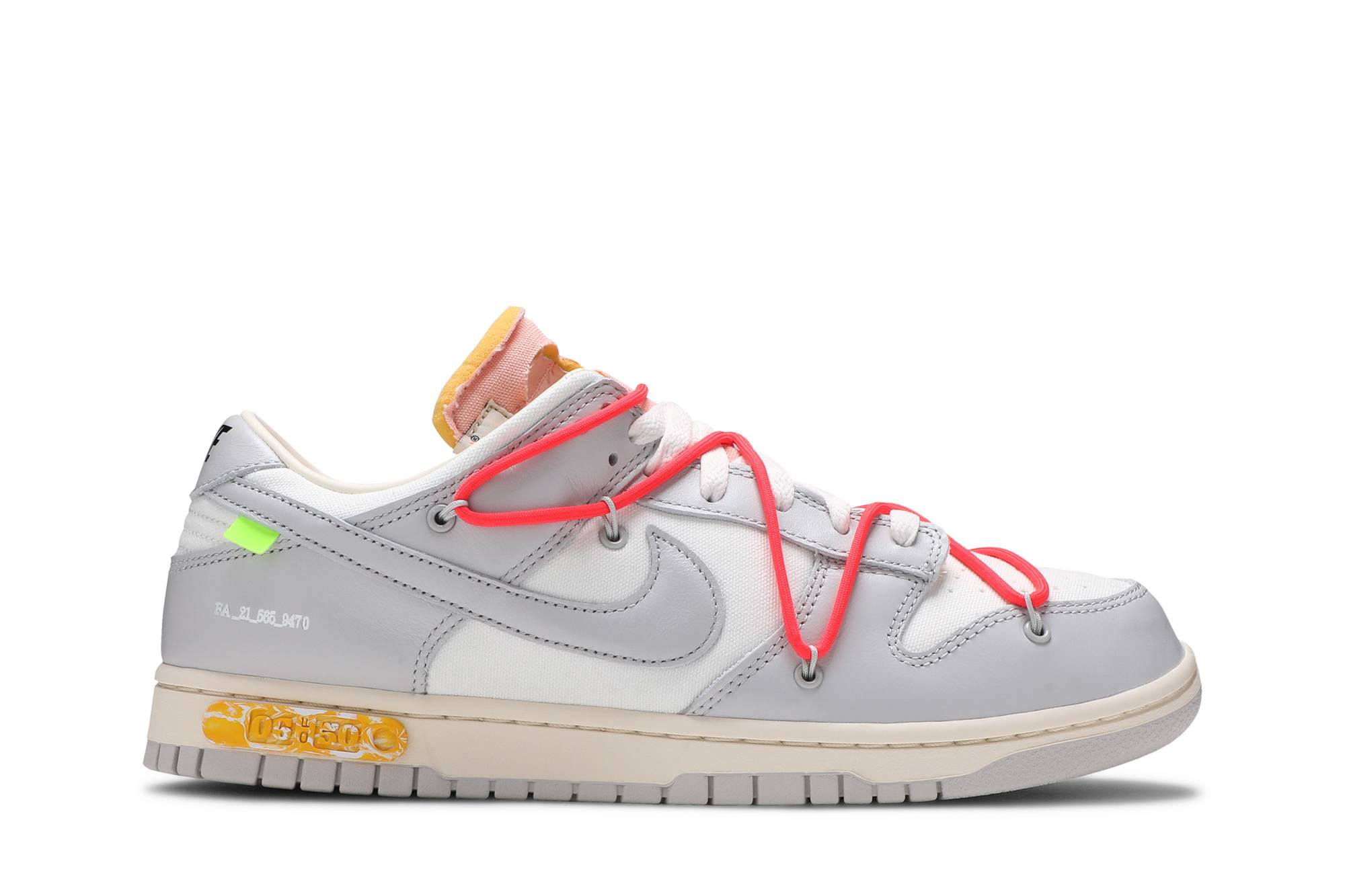 Off-White x Nike Dunk Low 'Dear Summer - 06 of 50' DM1602-110-8