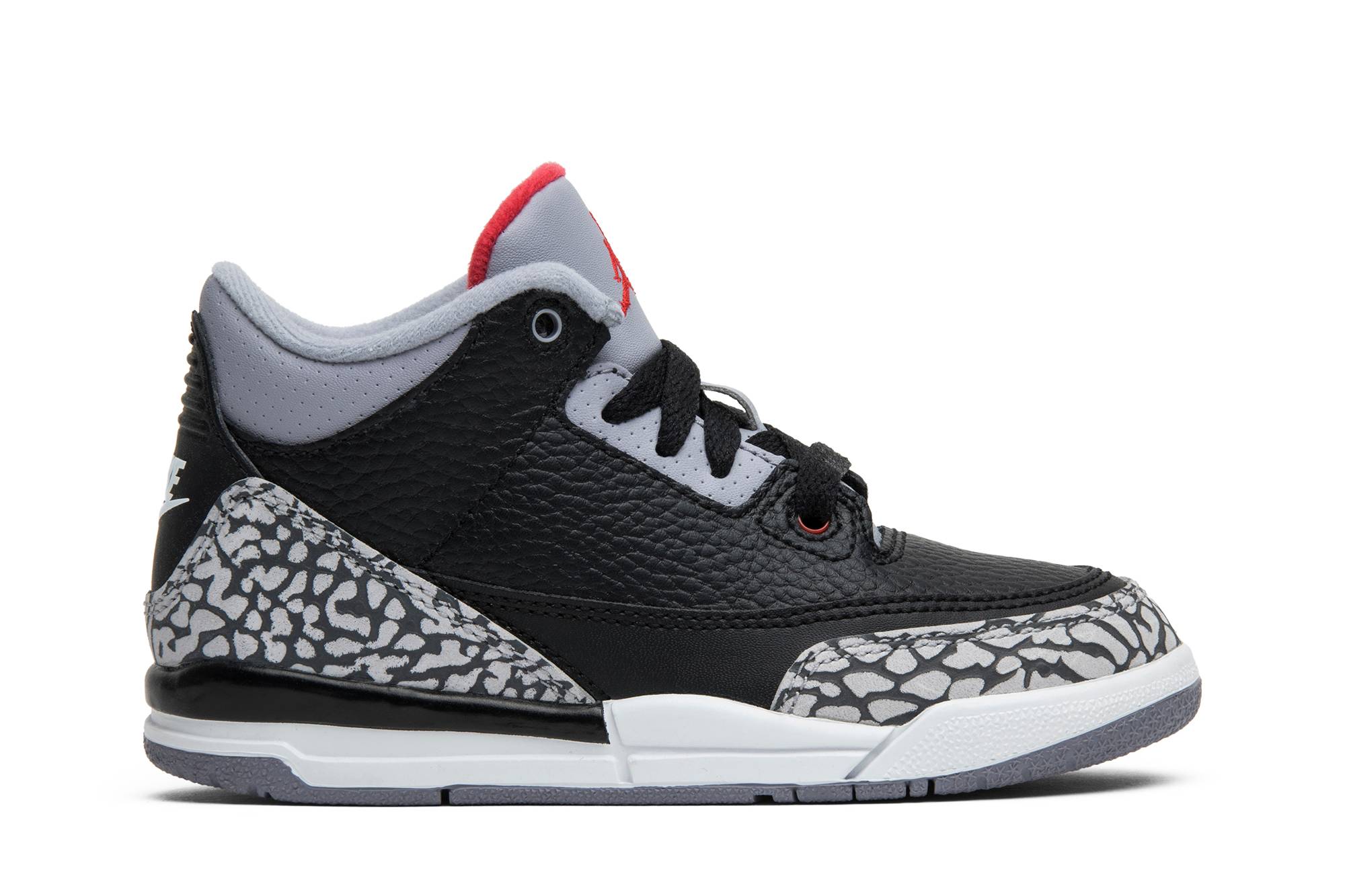 (Preschool) Air Jordan 3 Retro OG 2018 'Black Cement' 429487-021-7