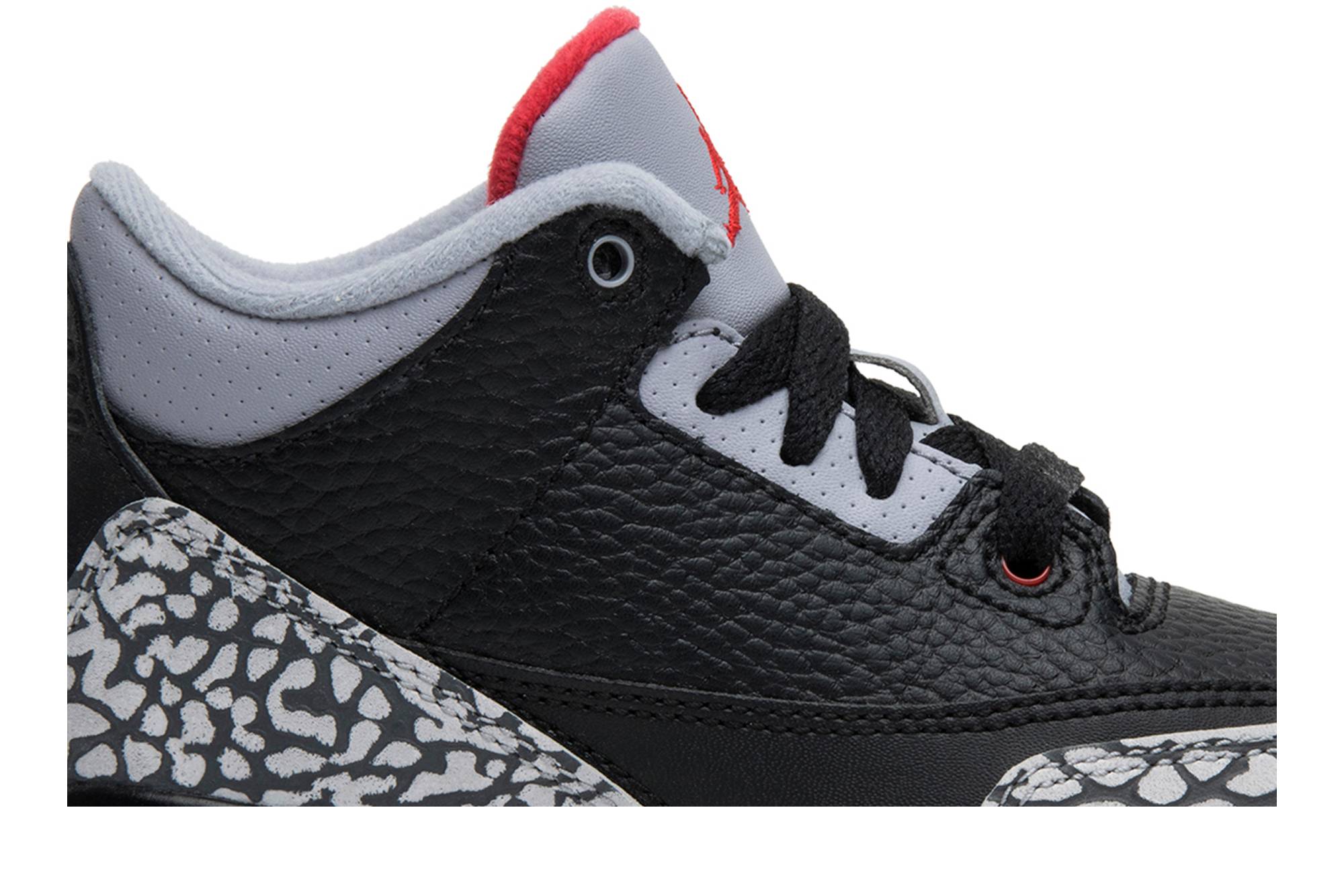 (Preschool) Air Jordan 3 Retro OG 2018 'Black Cement' 429487-021-8