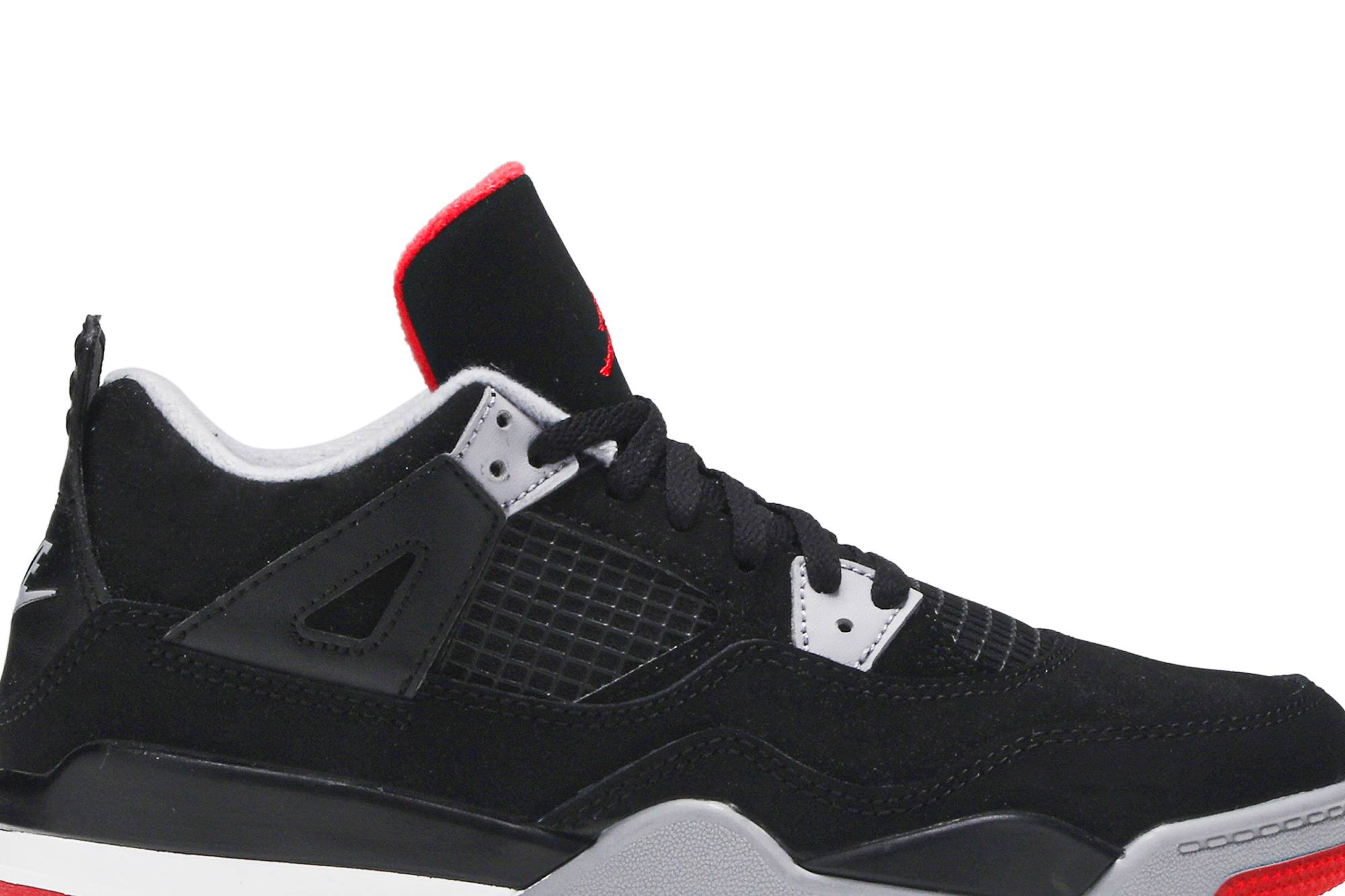 (Preschool) Air Jordan 4 Retro OG 'Bred' 2019 BQ7669-060-2