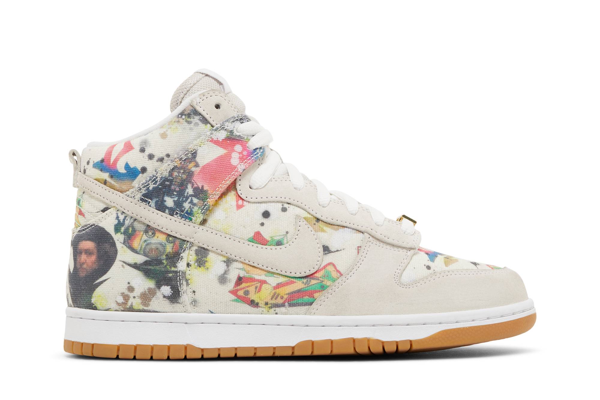 Supreme x Nike SB Dunk High 'Rammellzee' FD8779-100-10