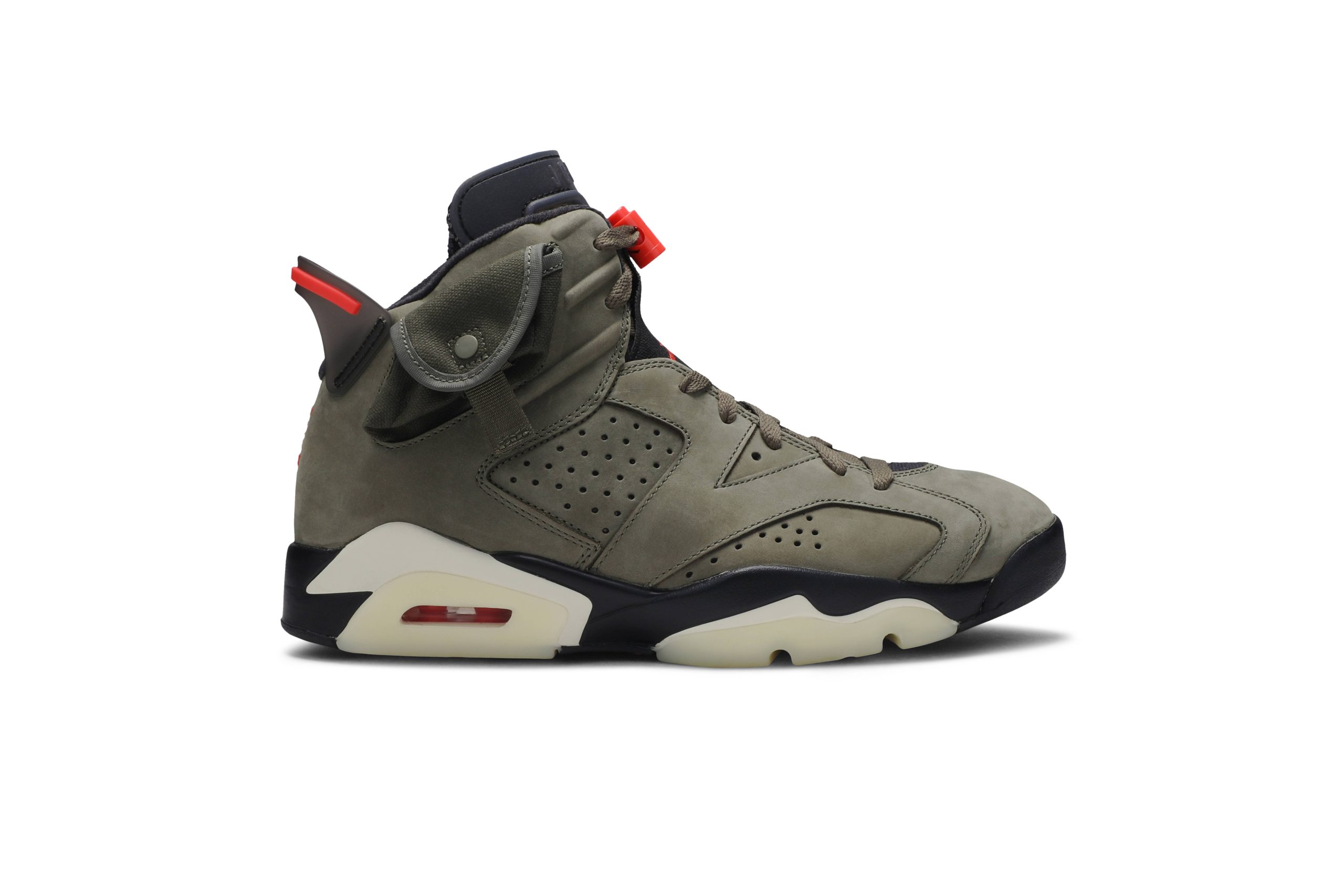 Travis Scott x Air Jordan 6 Retro 'Olive' [also worn by Quavo] CN1084-200-8