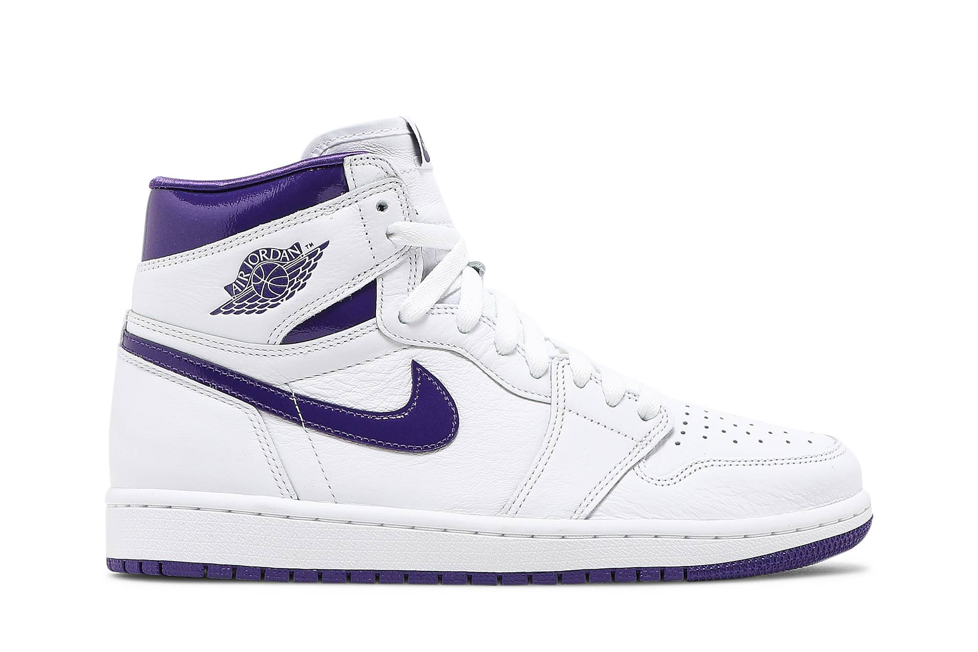 (Women) Air Jordan 1 High OG 'Court Purple' CD0461-151-10