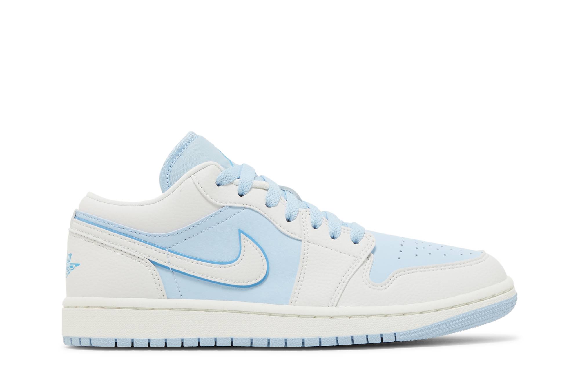 (Women) Air Jordan 1 Low SE 'Reverse Ice Blue' DV1299-104-8