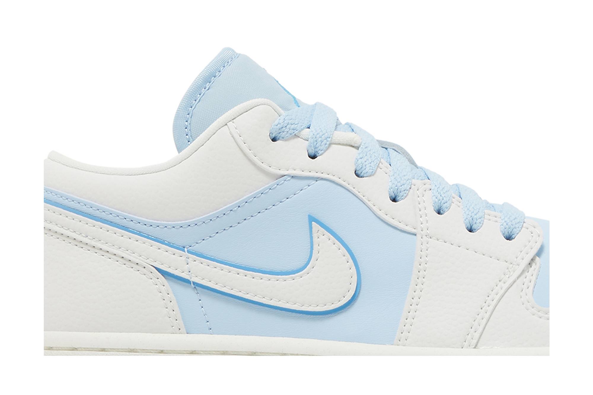 (Women) Air Jordan 1 Low SE 'Reverse Ice Blue' DV1299-104-2