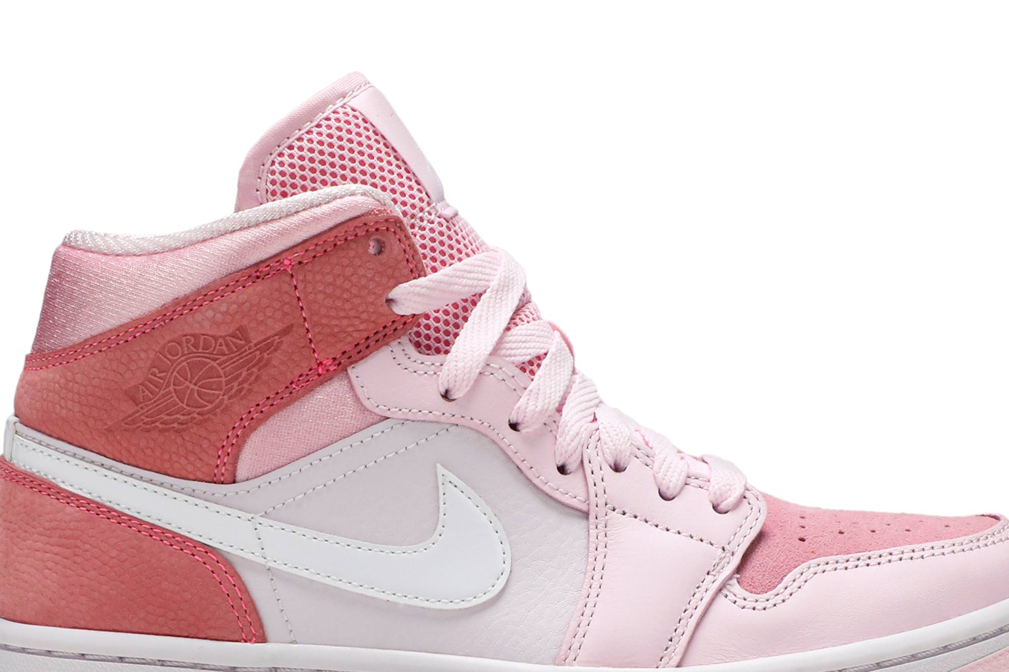 (Women) Air Jordan 1 Mid 'Digital Pink' CW5379-600-3