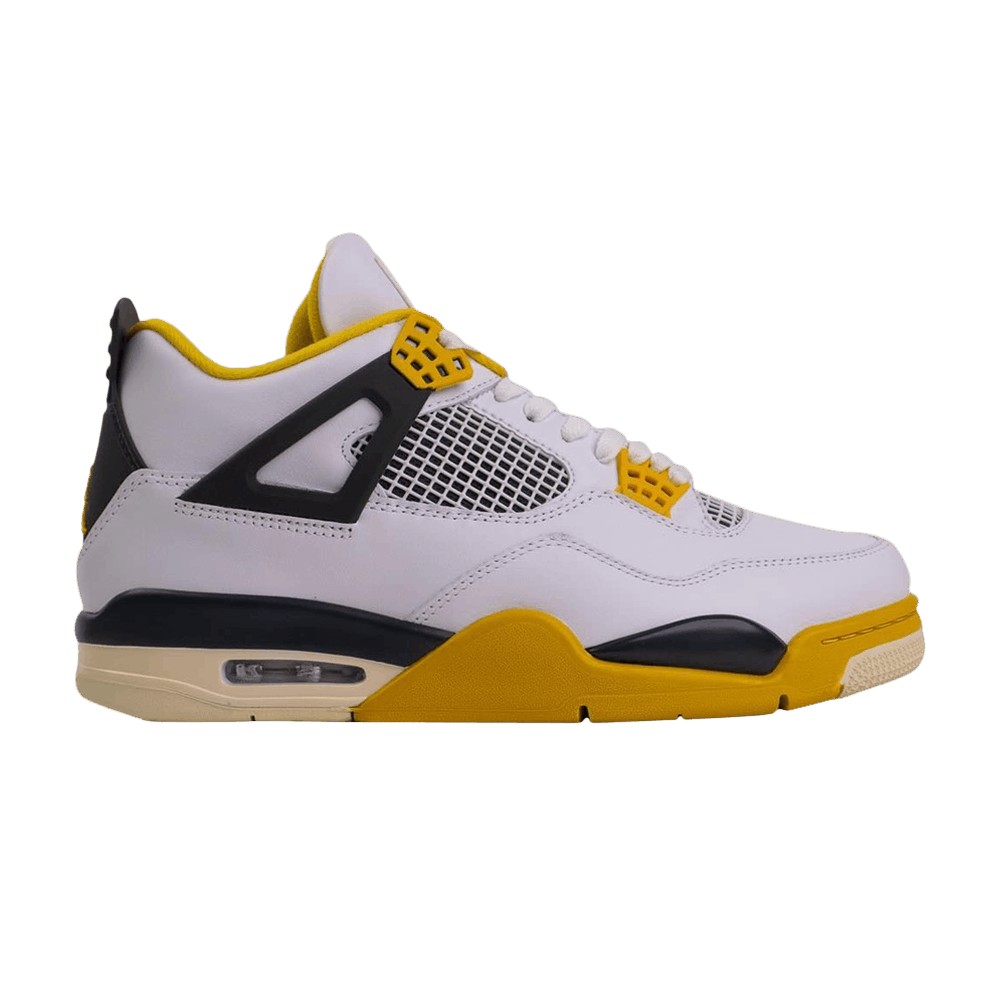 (Women) Air Jordan 4 Retro 'Vivid Sulfur' AQ9129-101-1