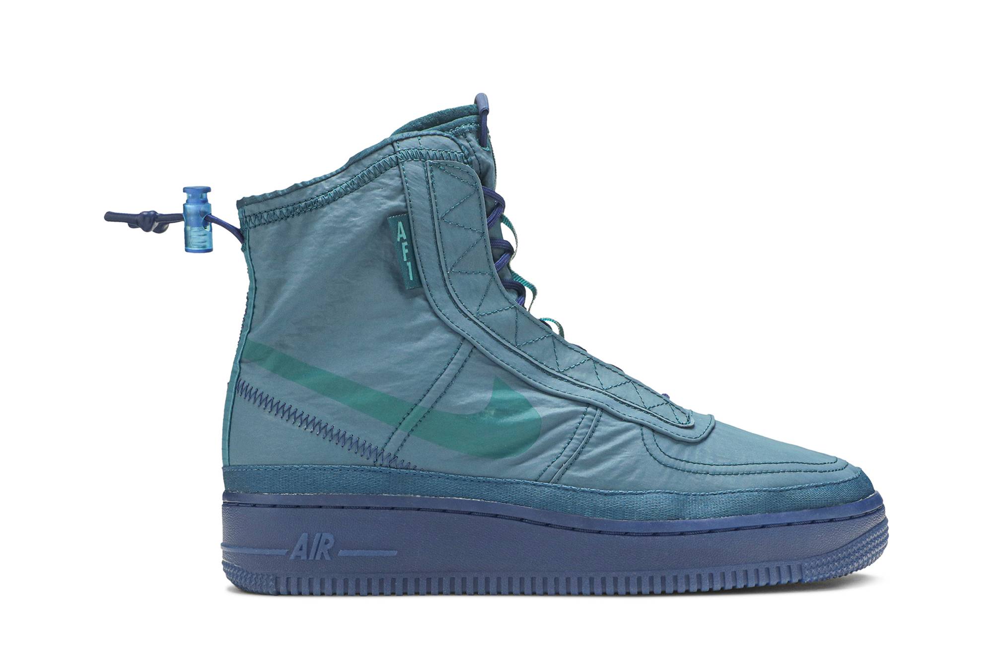 (Women) Nike Air Force 1 High Shell 'Turqouise' BQ6096-300-8