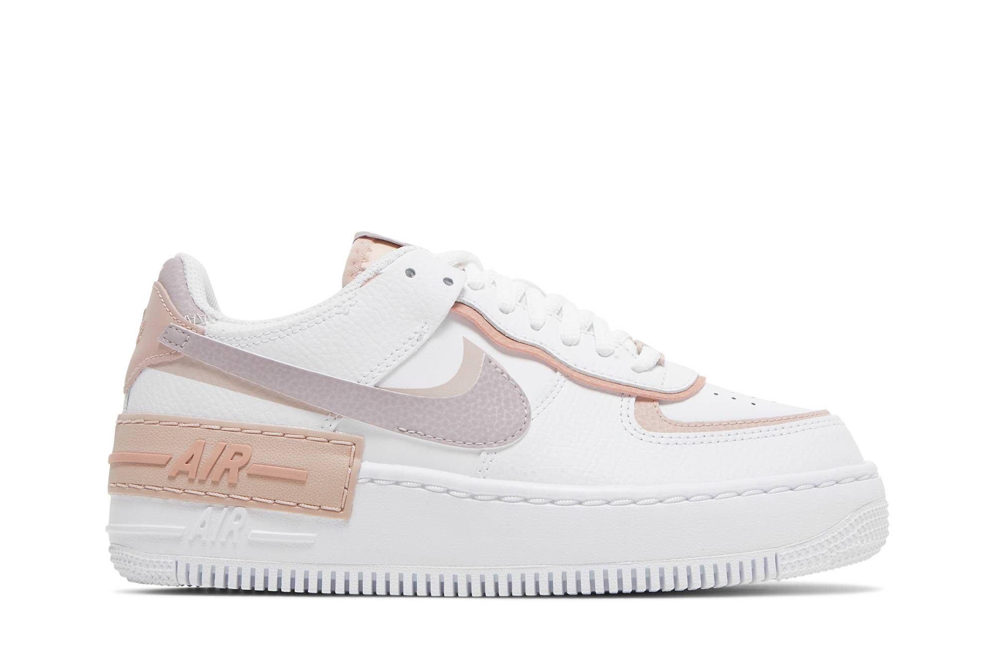 (Women) Nike Air Force 1 Shadow 'White Pink Oxford' CI0919-113-8