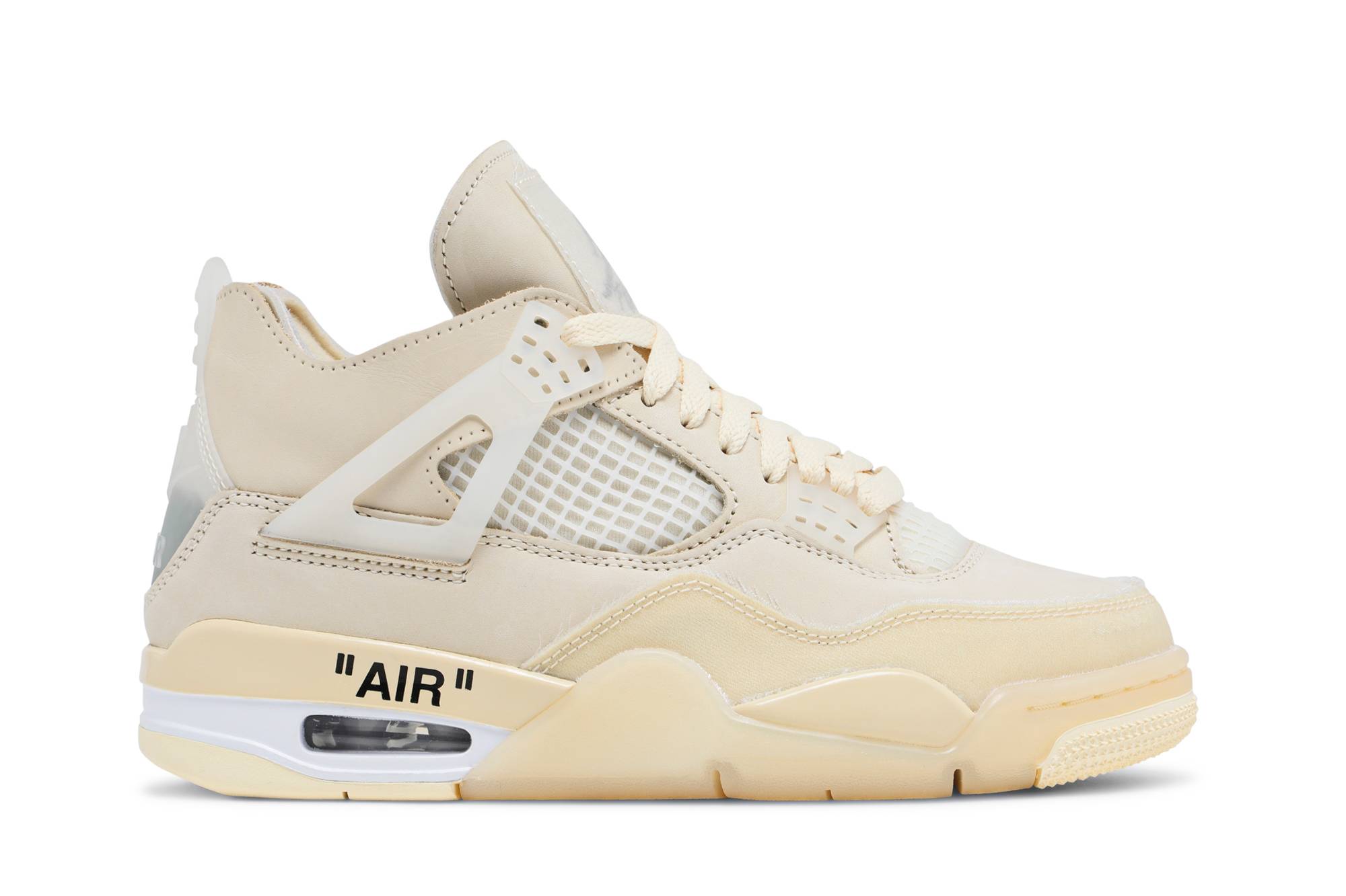 (Women) Off-White x Air Jordan 4 SP 'Sail' [also worn by Jay Chou] CV9388-100-8