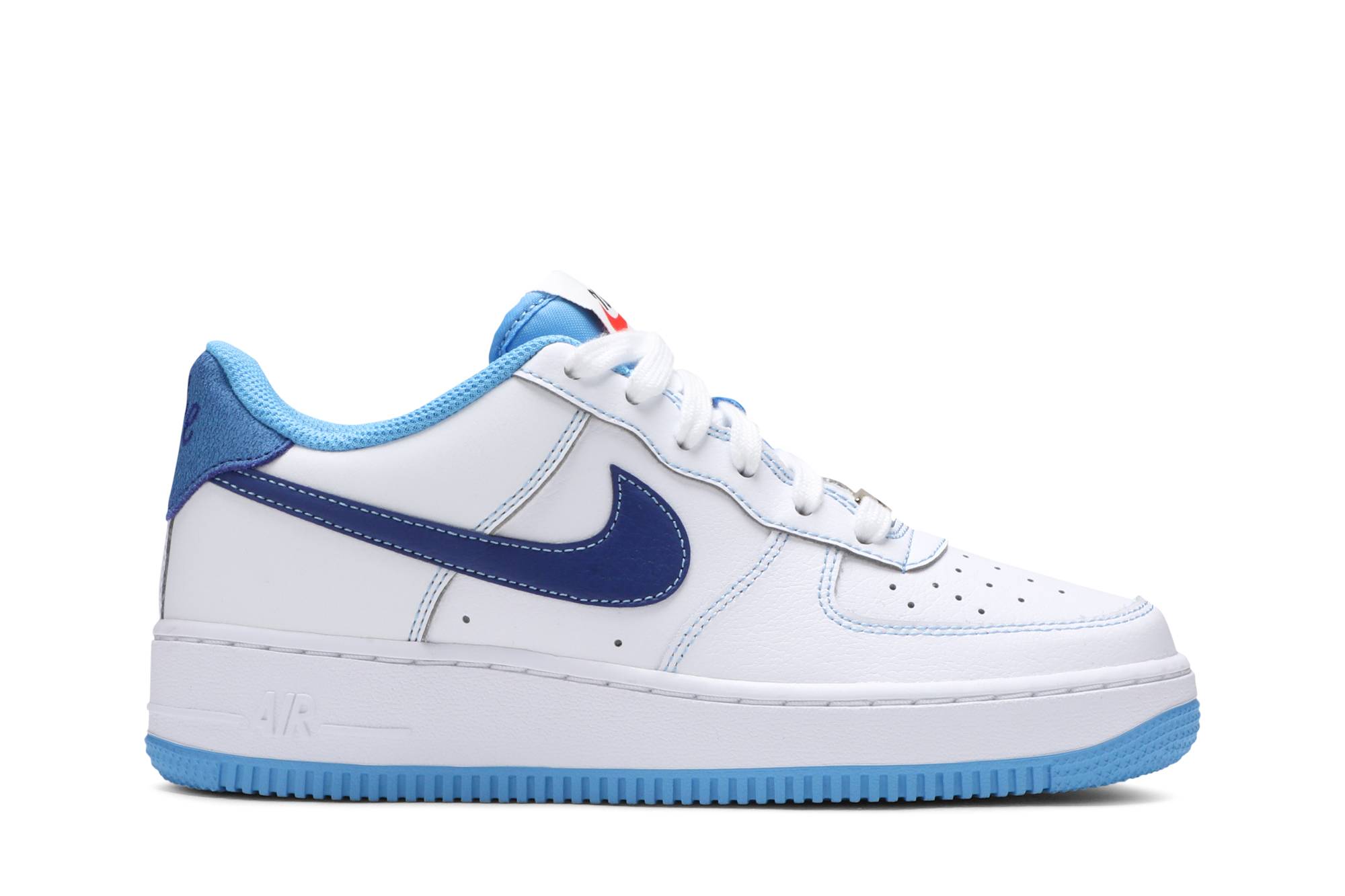 (Youth) Nike Air Force 1 S50 'White University Blue' DB1560-100-8